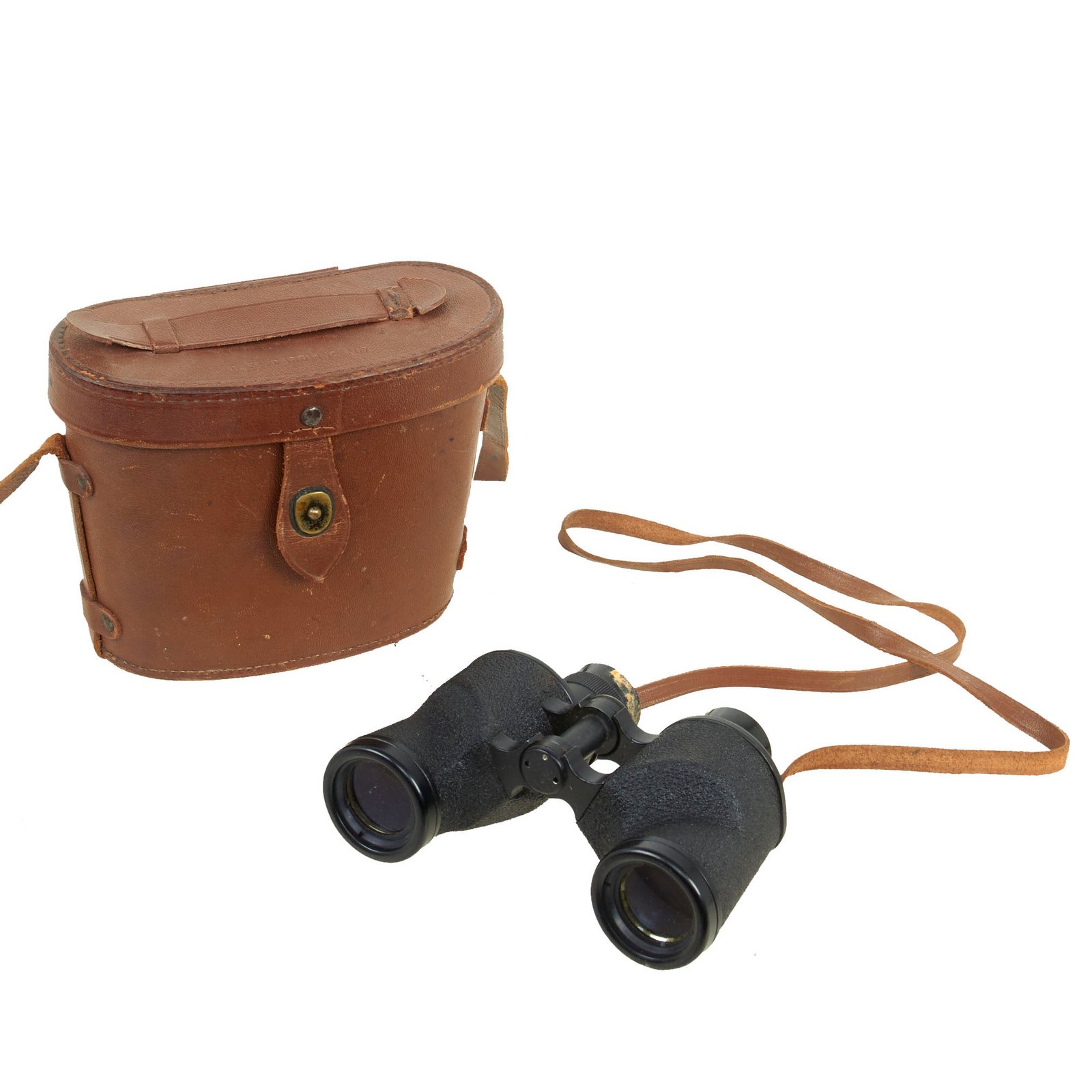 Buy Original U.S. WWII Unissued Condition M3 6x30 Binoculars with M17 Leather Case | Original Firearms Antique For Sale