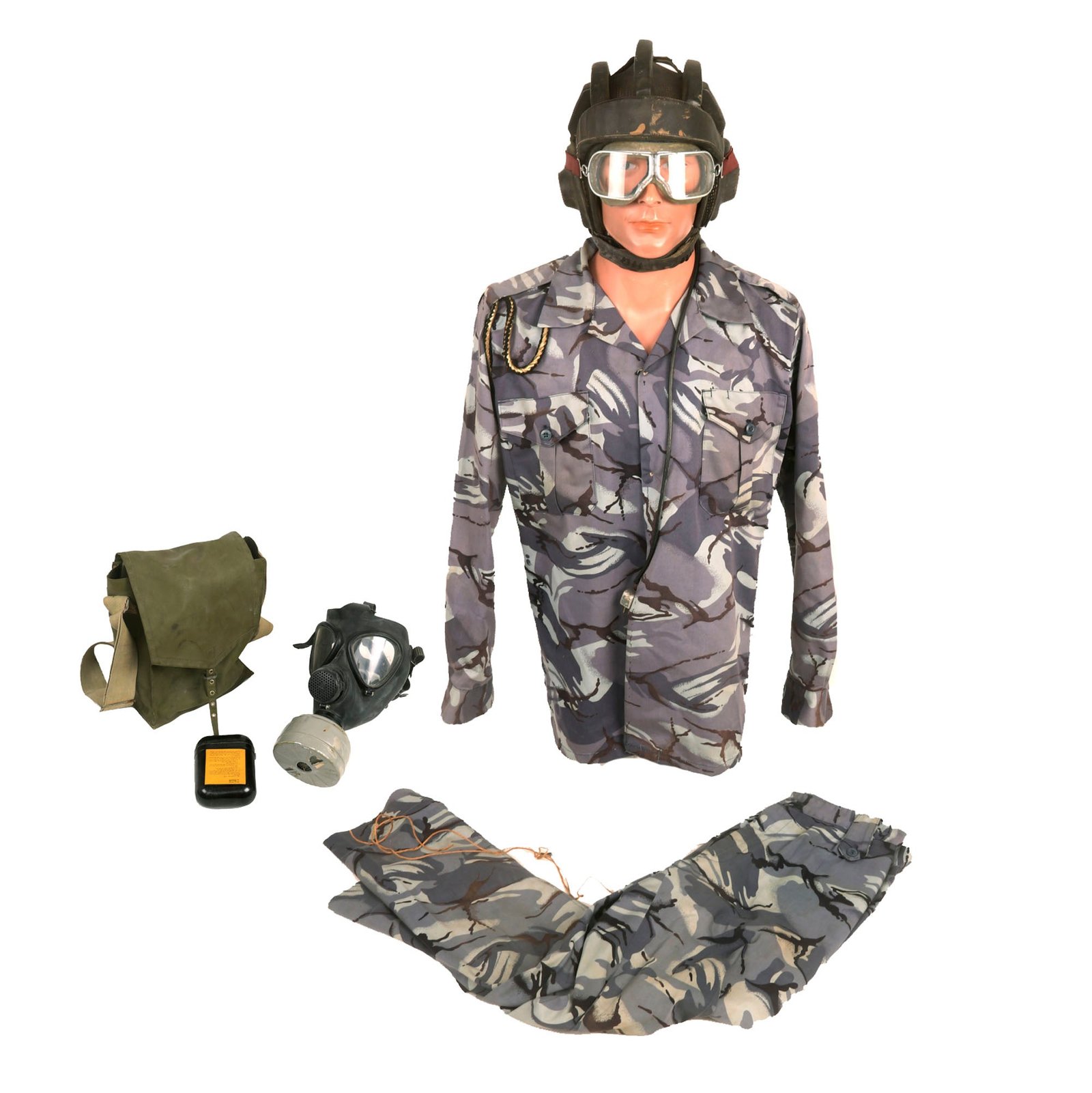 Buy Original Iraq Police Urban Camouflage Uniform and Equipment Grouping - U.S. Veteran Bringback | Original Firearms Antique For Sale