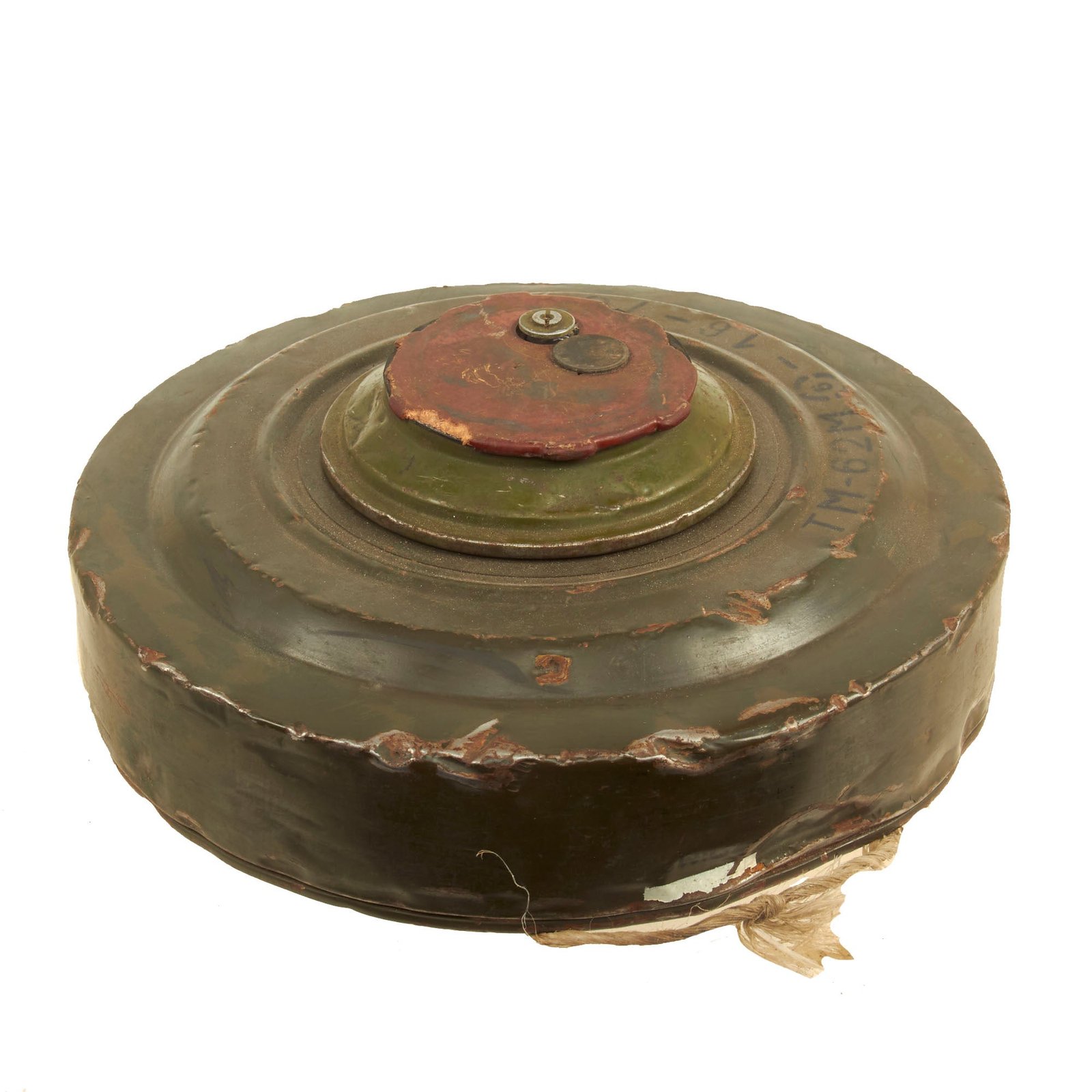 Buy Original Soviet Cold War M-62 Anti-Tank Blast Mine - INERT | Original Firearms Antique For Sale