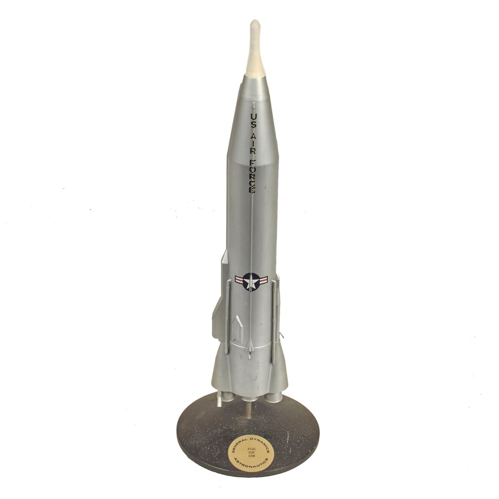 Buy Original U.S. Cold War SM-65 ICBM Atlas General Dynamics Contractor Model | Original Firearms Antique For Sale