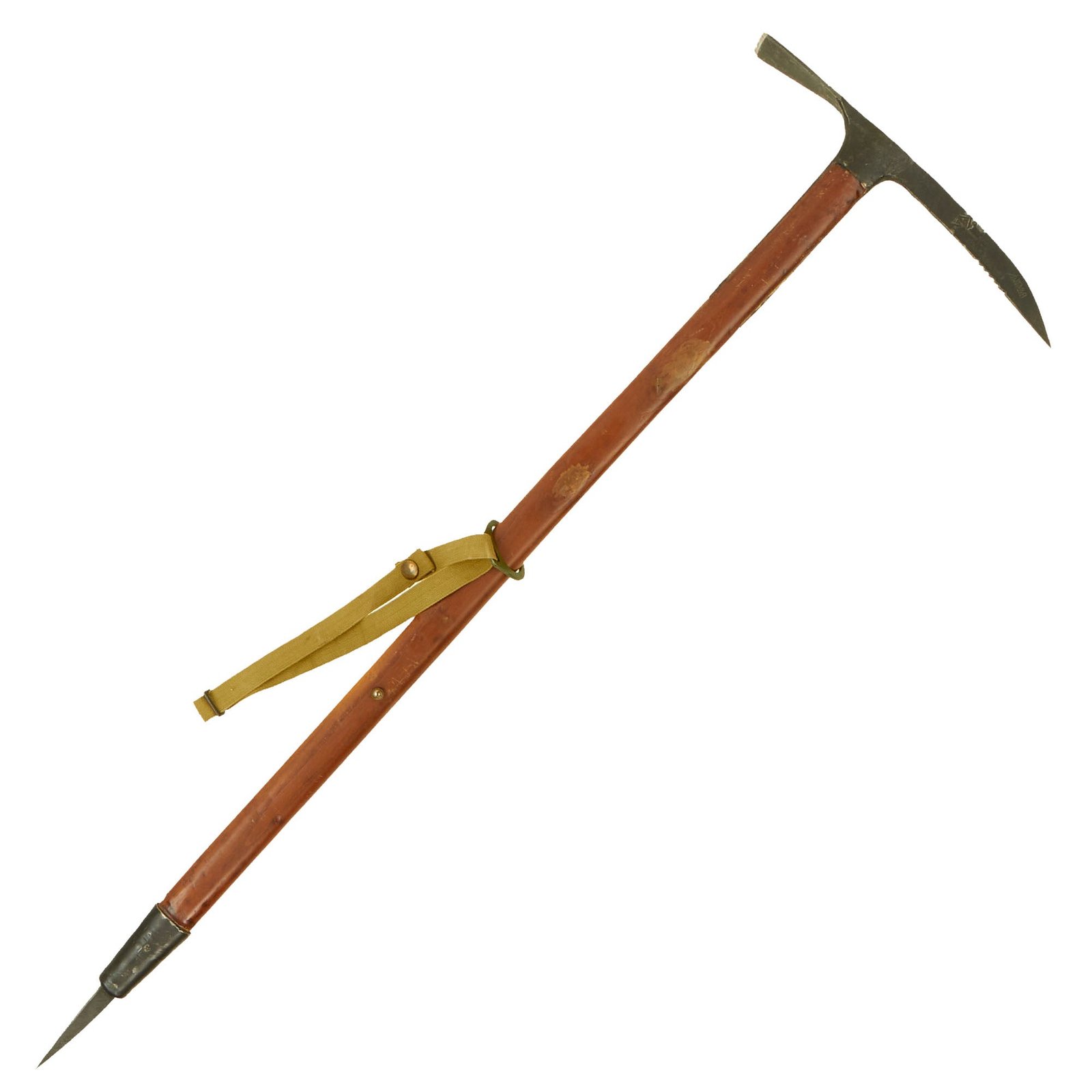 Buy Original British WWII Royal Army Mountain Troops / Commandos Ice Axe by Cornelius Whithouse and Sons Cannock England - Dated 1944 | Original Firearms Antique For Sale