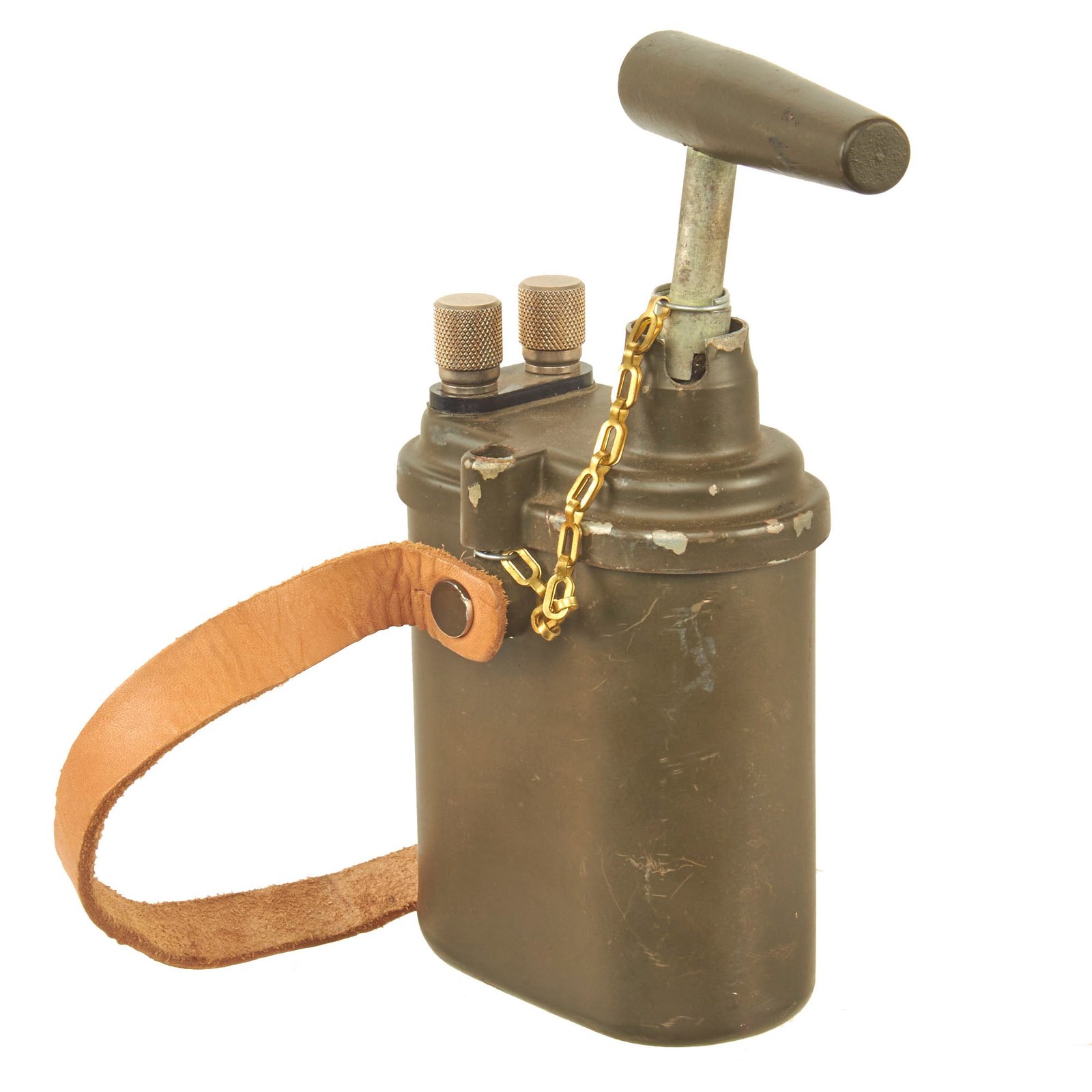 Buy Original U.S. WWII era “D-Day” US Army Demolitions Team 10 Cap Blasting Machine by Dixson Incorporated | Original Firearms Antique For Sale