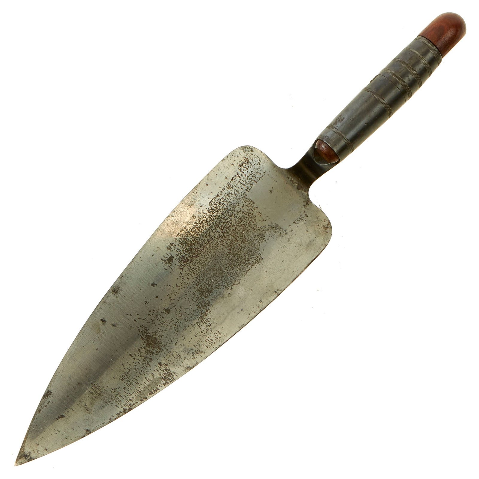 Buy Original U.S. Springfield Trapdoor Model 1873 Trowel Bayonet with Wood Handle Insert | Original Firearms Antique For Sale