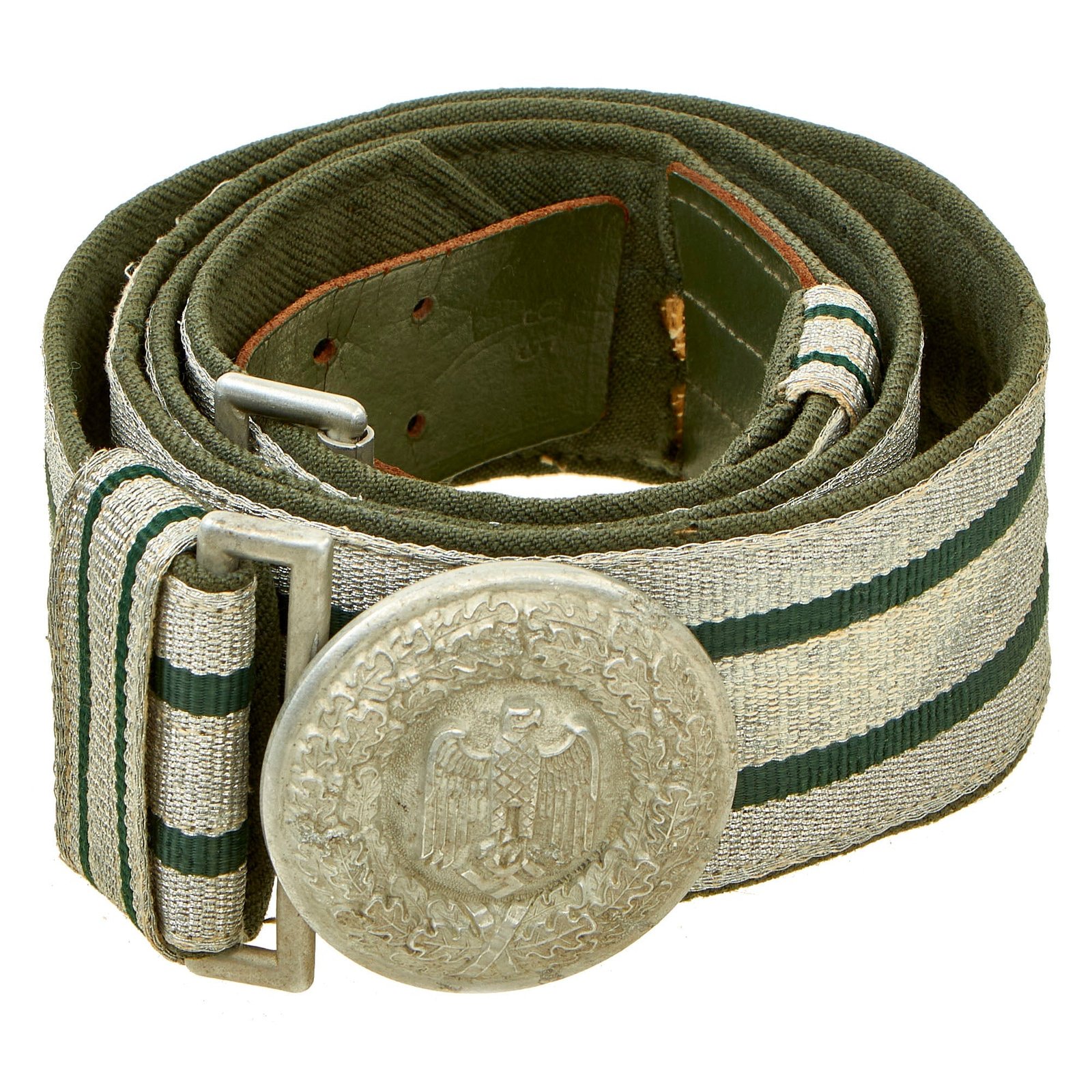 Buy Original German WWII Heer Army Officer's Dress Brocade Belt with Buckle | Original Firearms Antique For Sale