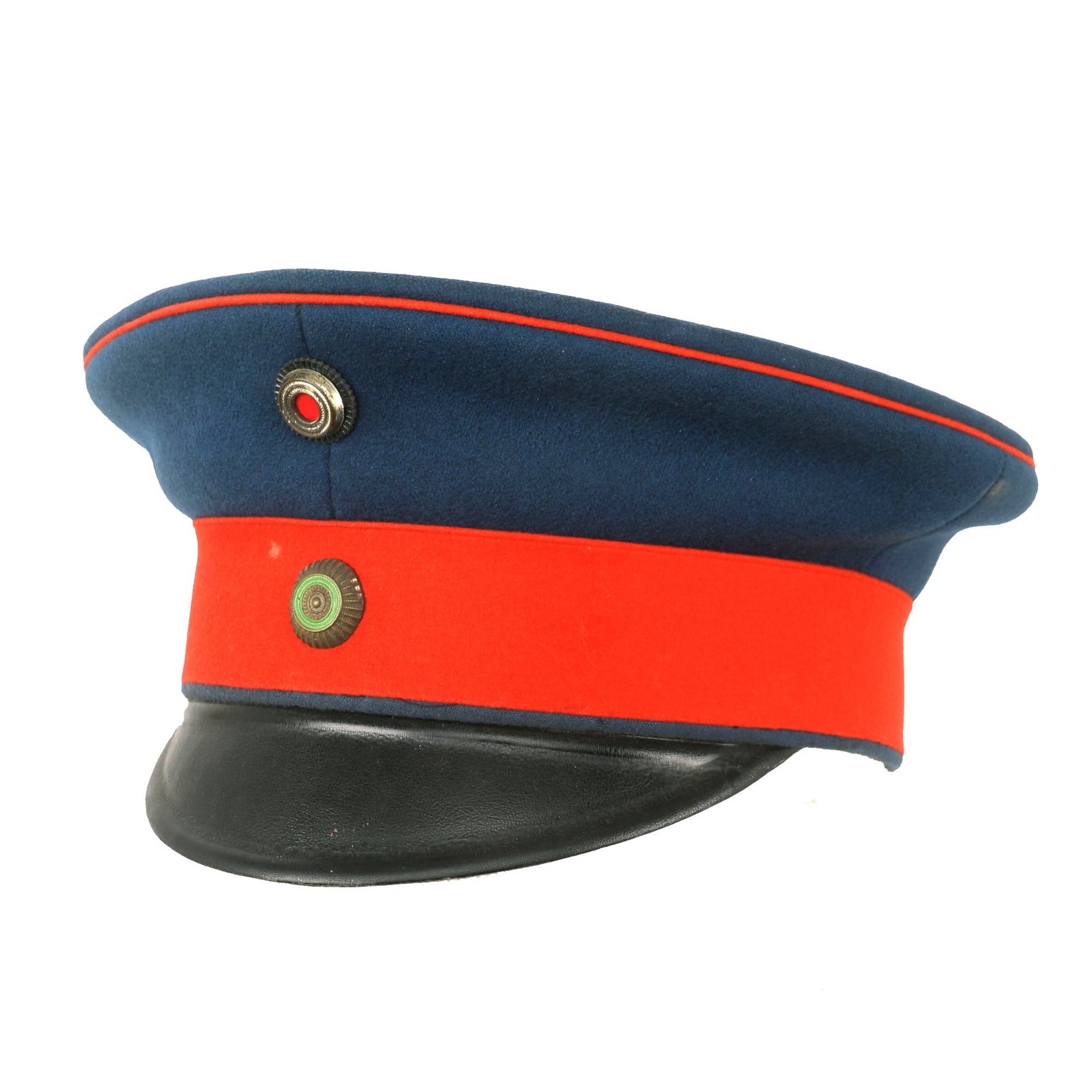 Buy Original German Pre-WWI Saxony Infantry Officer’s Visor Cap | Original Firearms Antique For Sale