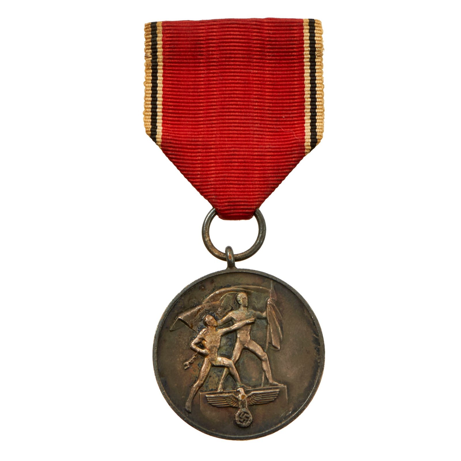 Original German WWII Austrian Anschluss Commemorative Medal - March 1938