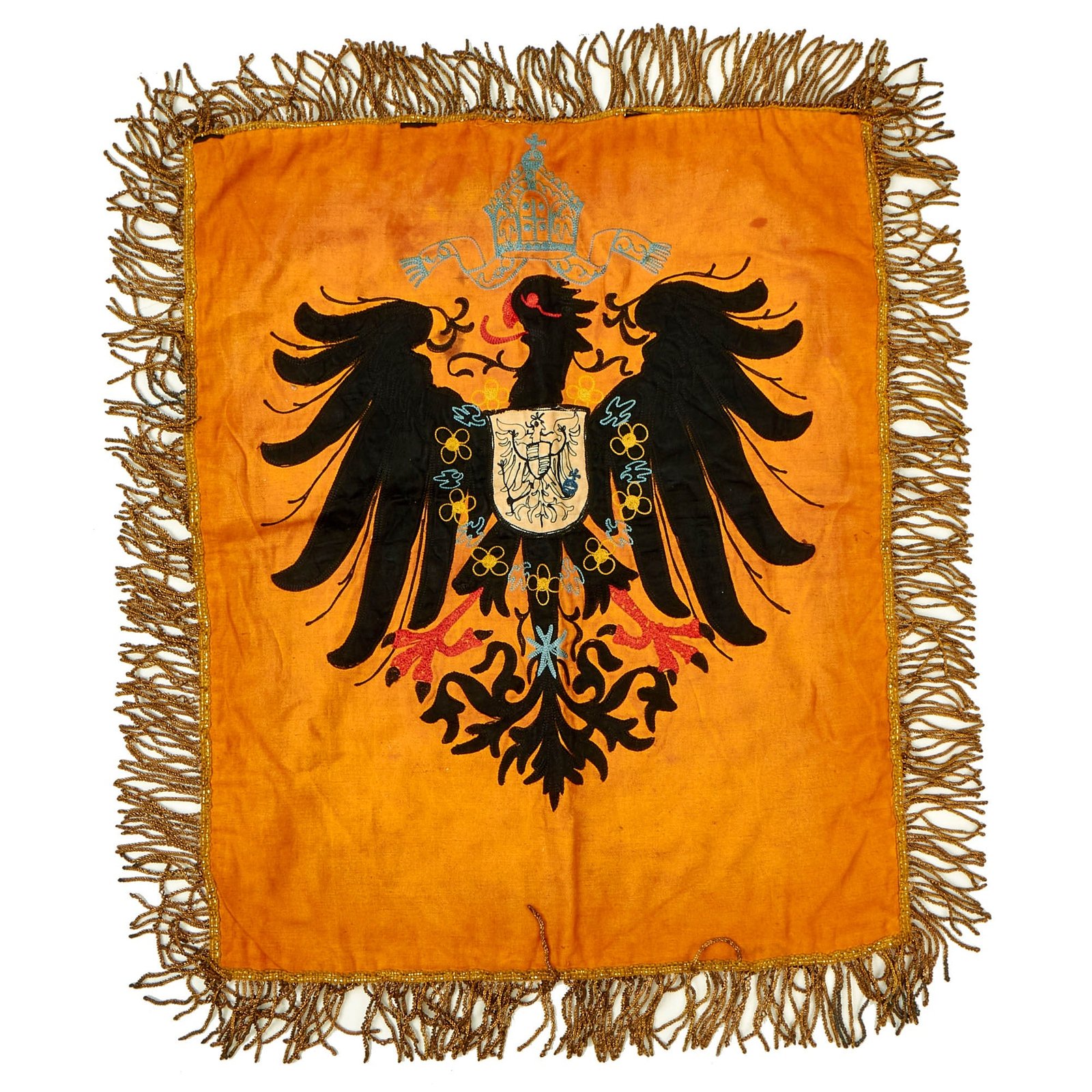 Buy Original Imperial German WWI Era Lesser Coat of Arms of the German Emperor - 20 x 16" | Original Firearms Antique For Sale
