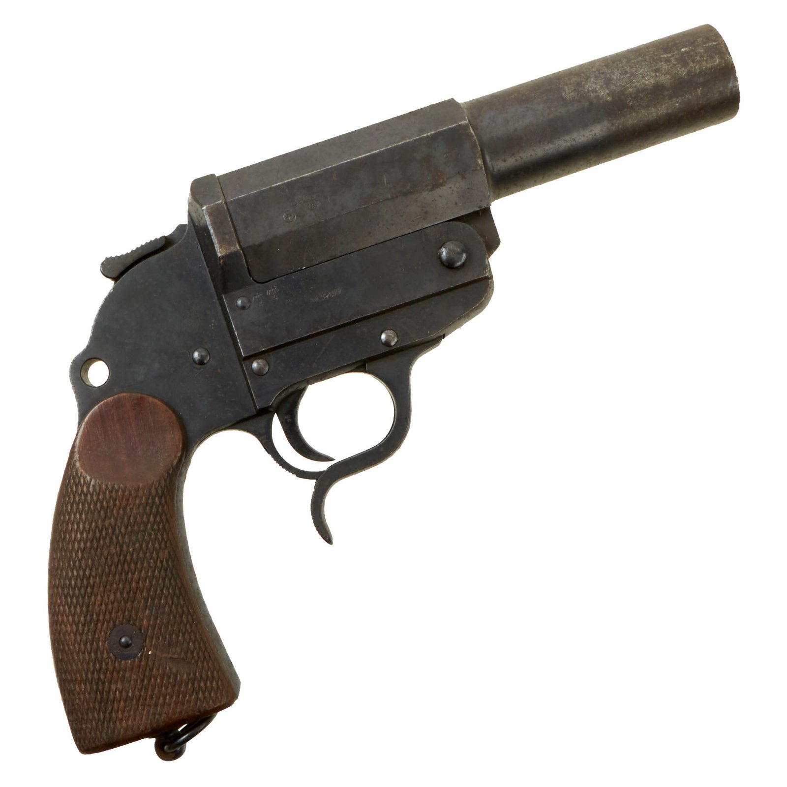 Buy Original German Pre-WWII 1935 Dated Walther Model 28 Leuchtpistole Serial 2102 - Early LP28 Flare Gun | Original Firearms Antique For Sale