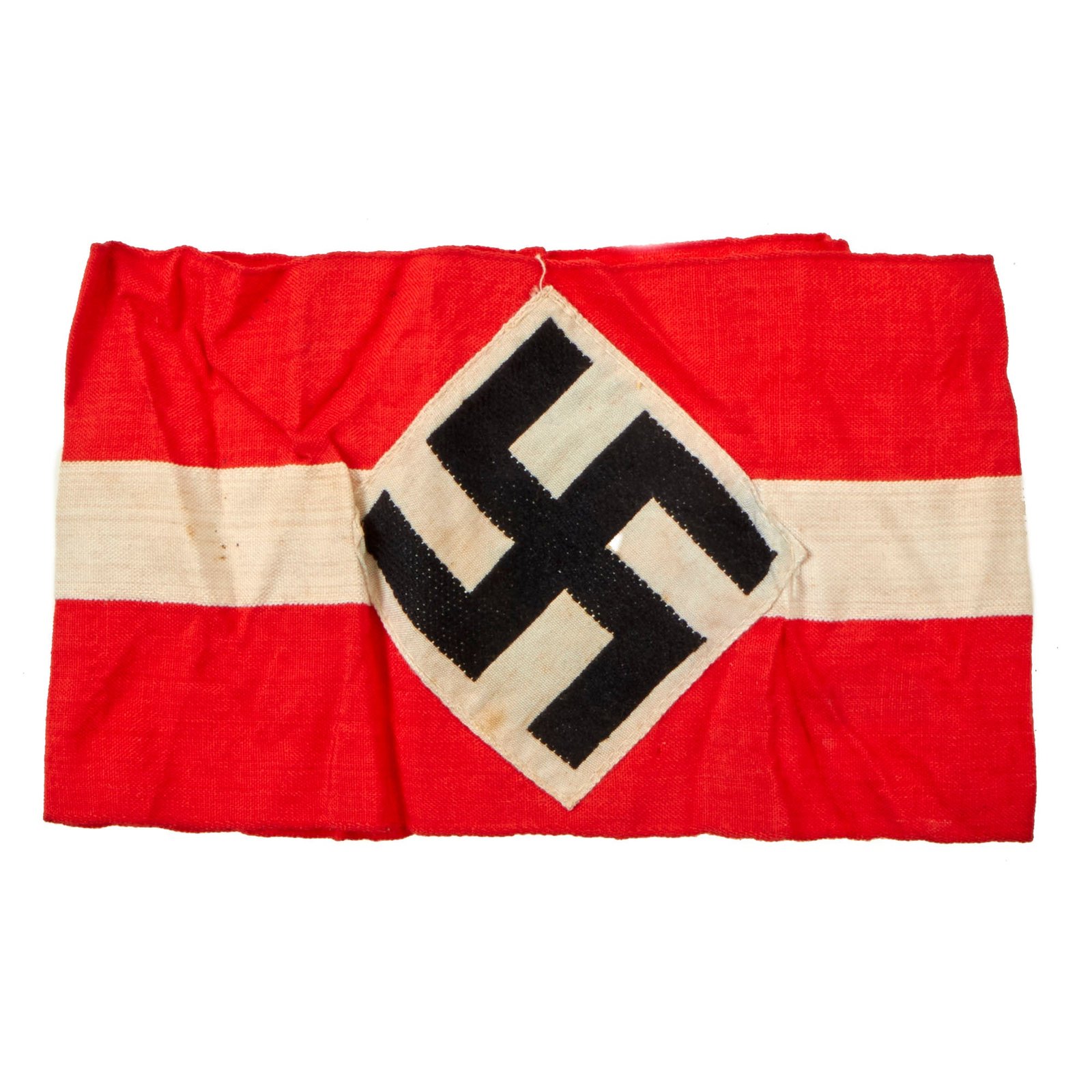 Buy Original German WWII HJ National Youth Organization Member Armband with Embroidered Insignia | Original Firearms Antique For Sale