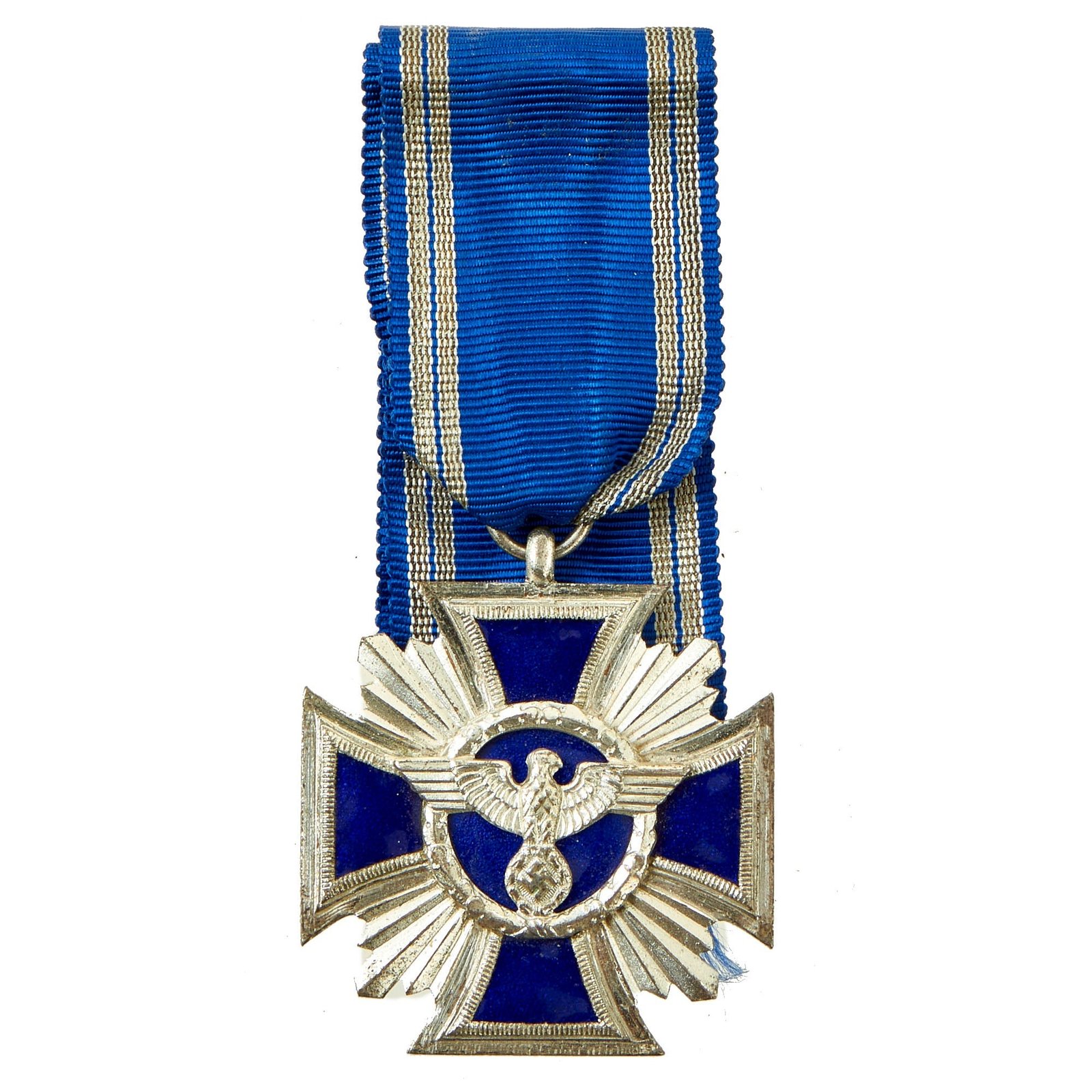 Buy Original German WWII NSDAP Party Long Service Award Second Class by C.E. Juncker with Ribbon - 15 Years | Original Firearms Antique For Sale