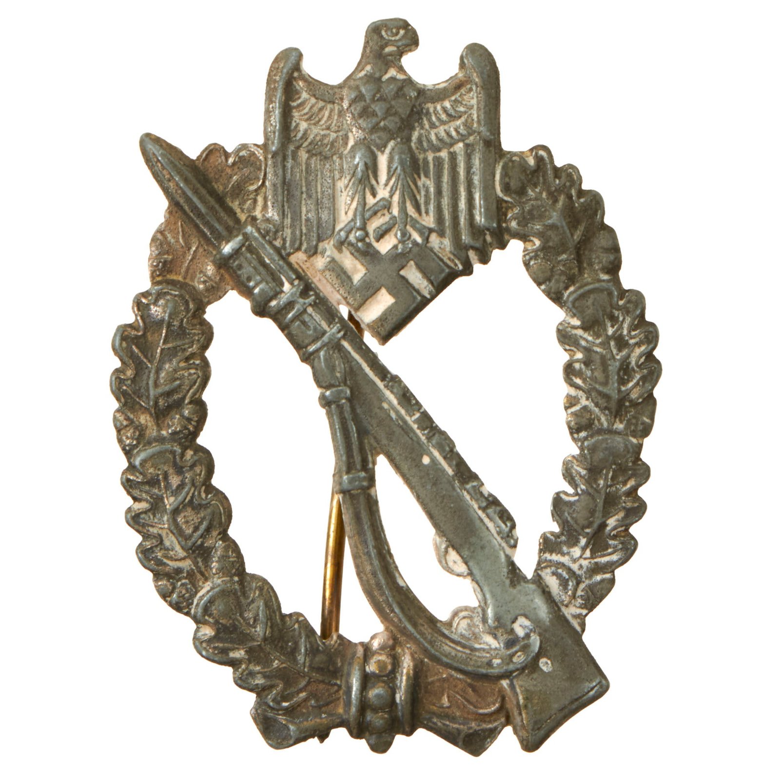 Buy Original German WWII Silver Grade Infantry Assault Badge -  Unmarked | Original Firearms Antique For Sale