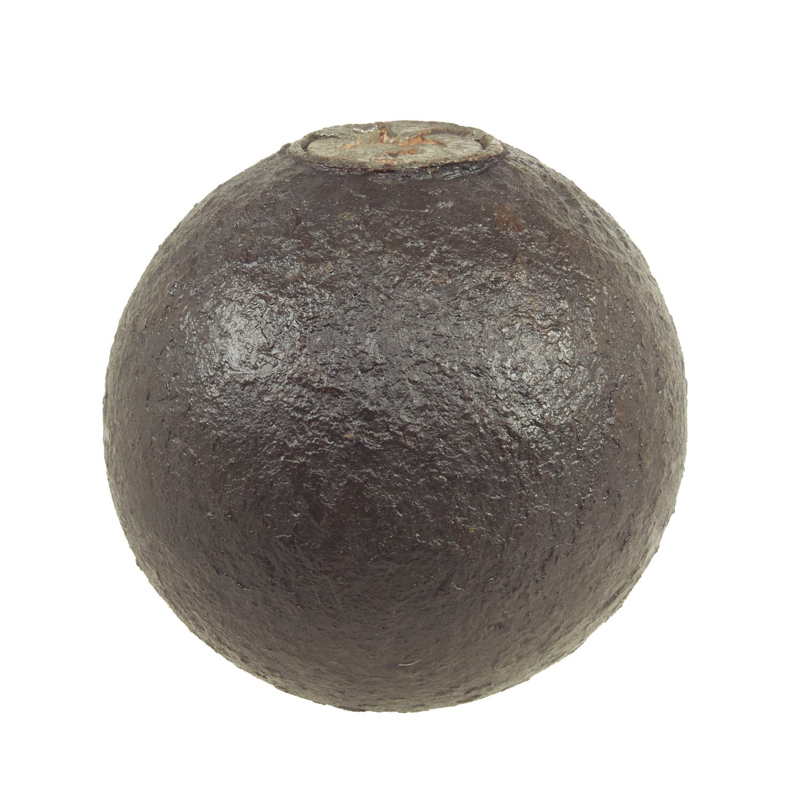 Buy Original U.S. Civil War Federal Bormann Fused 12lb Inert Cannon Ball - Dug at Missionary Ridge Battlefield | Original Firearms Antique For Sale