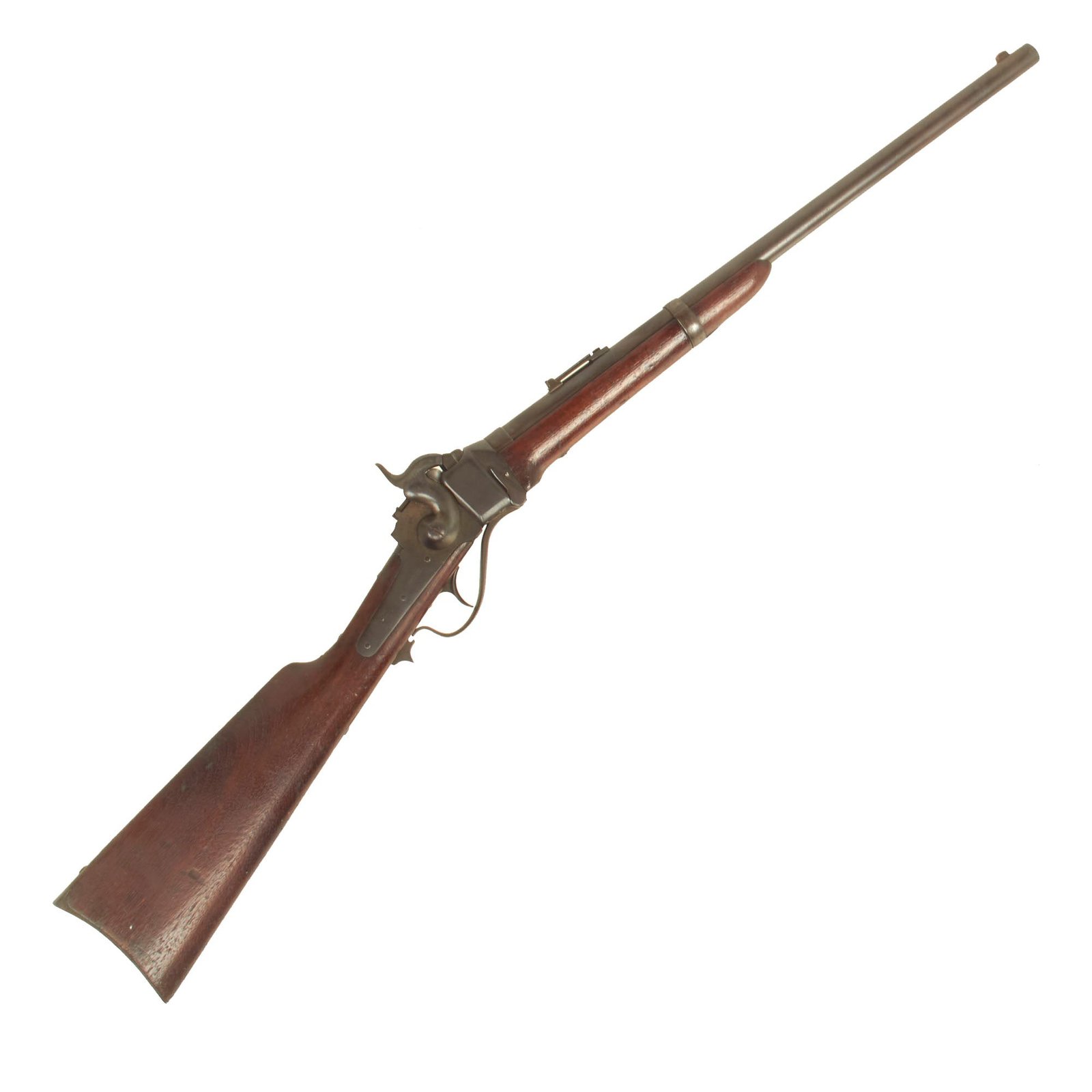 Buy Original U.S. Civil War Sharps New Model 1863 Saddle-Ring Carbine Converted to .50-70 Govt. - Serial C,19385 | Original Firearms Antique For Sale