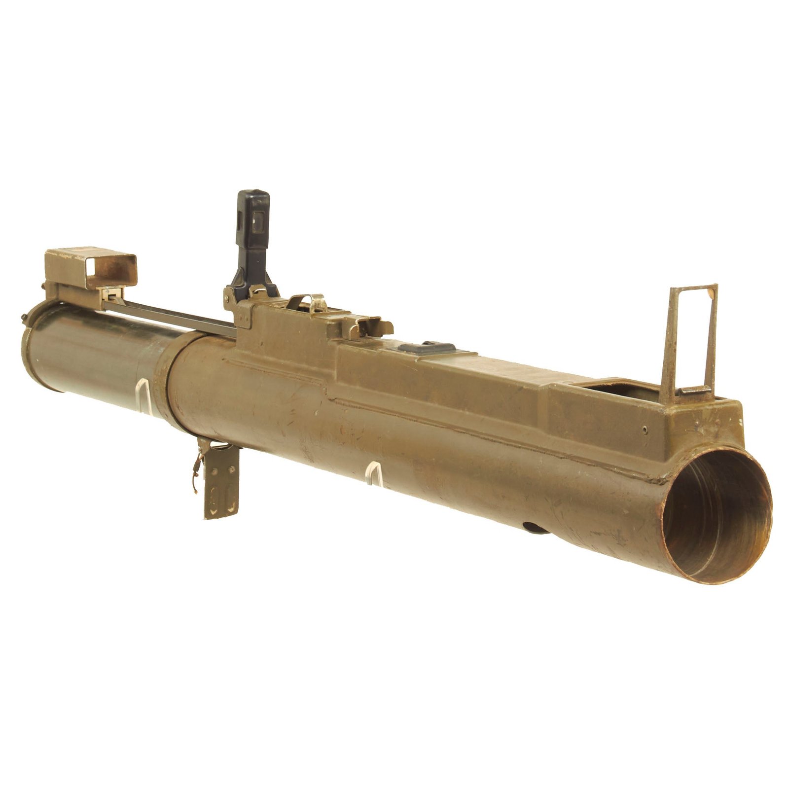 Buy Original U.S. Cold War Era M72 Light Anti-Armor Weapon “LAW” Tube Converted to M190 Subcaliber Trainer - With M73 Insert | Original Firearms Antique For Sale