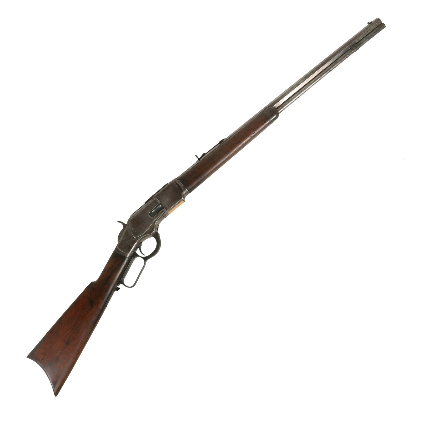 Buy Original U.S. Winchester Model 1873 .32-20 Repeating Rifle with Octagonal Barrel made in 1889 - Serial 290160B | Original Firearms Antique For Sale