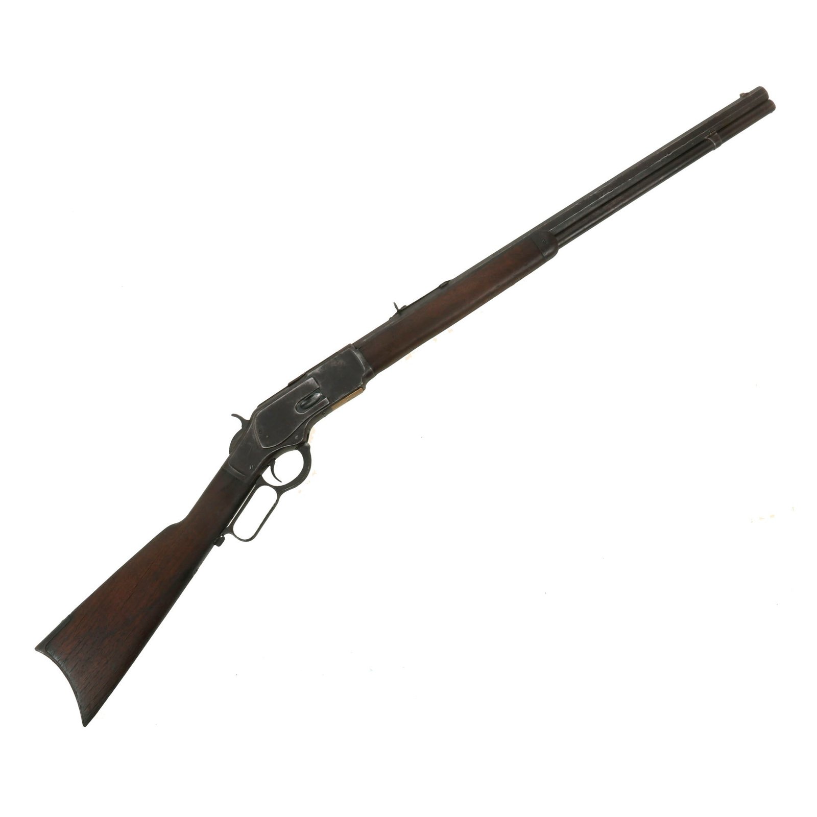 Buy Original U.S. Winchester Model 1873 .44-40 Repeating Rifle with Octagonal Barrel made in 1893 - Serial 446445B | Original Firearms Antique For Sale