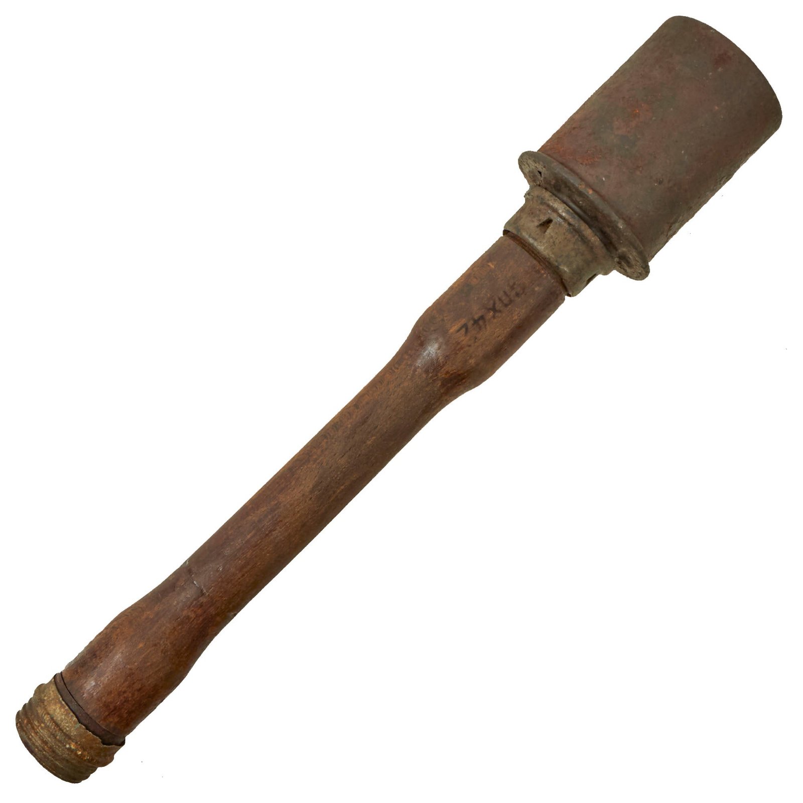 Buy Original German WWII M24 Inert Stick Grenade Stielhandgranate by Nirona-Werke Nier & Ehmer, Beierfeld/Erzgebirge - Dated 1942/44 | Original Firearms Antique For Sale