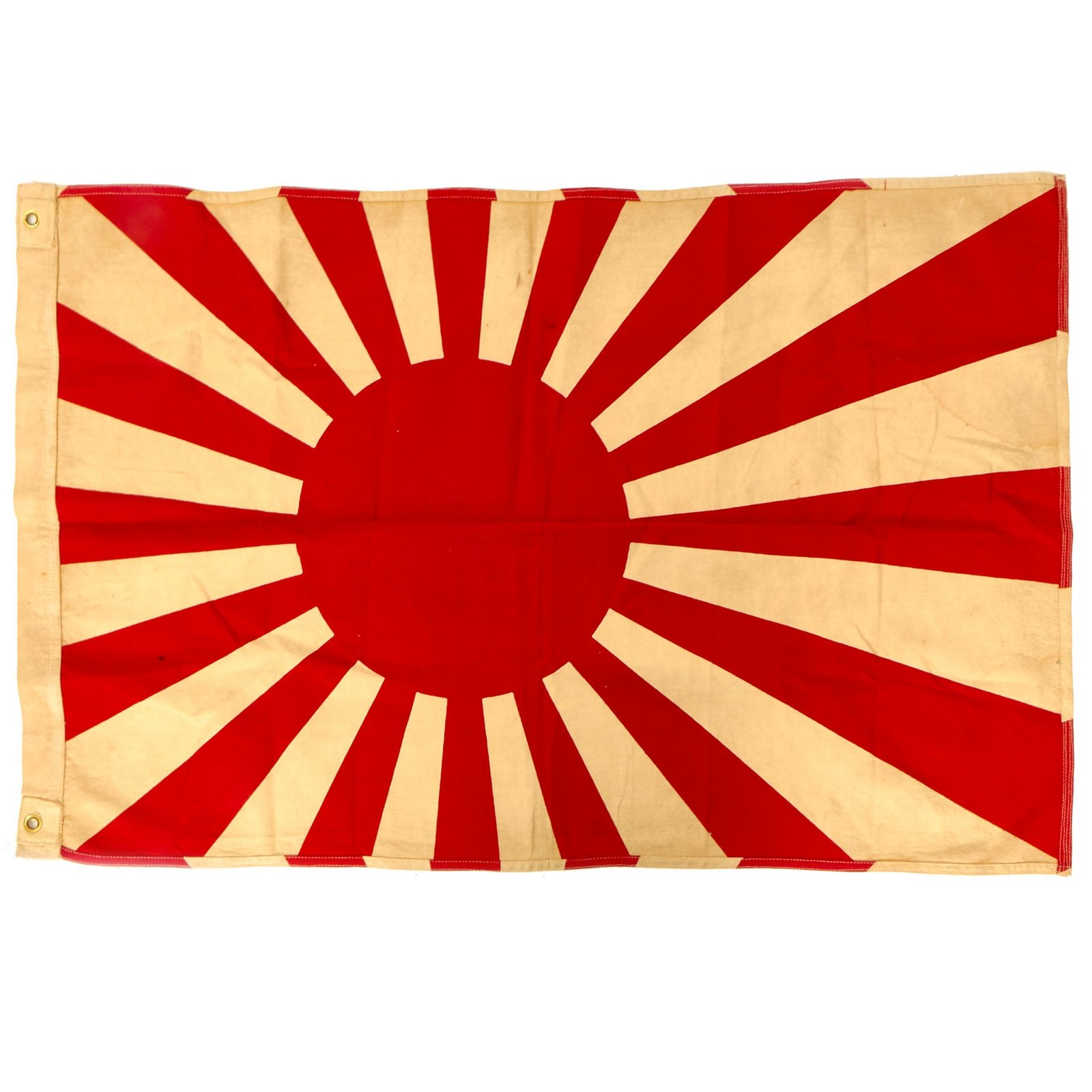 Buy Original Japan WWII Imperial Japanese Navy Rising Sun War Flag - 36” x 24 ½” | Original Firearms Antique For Sale