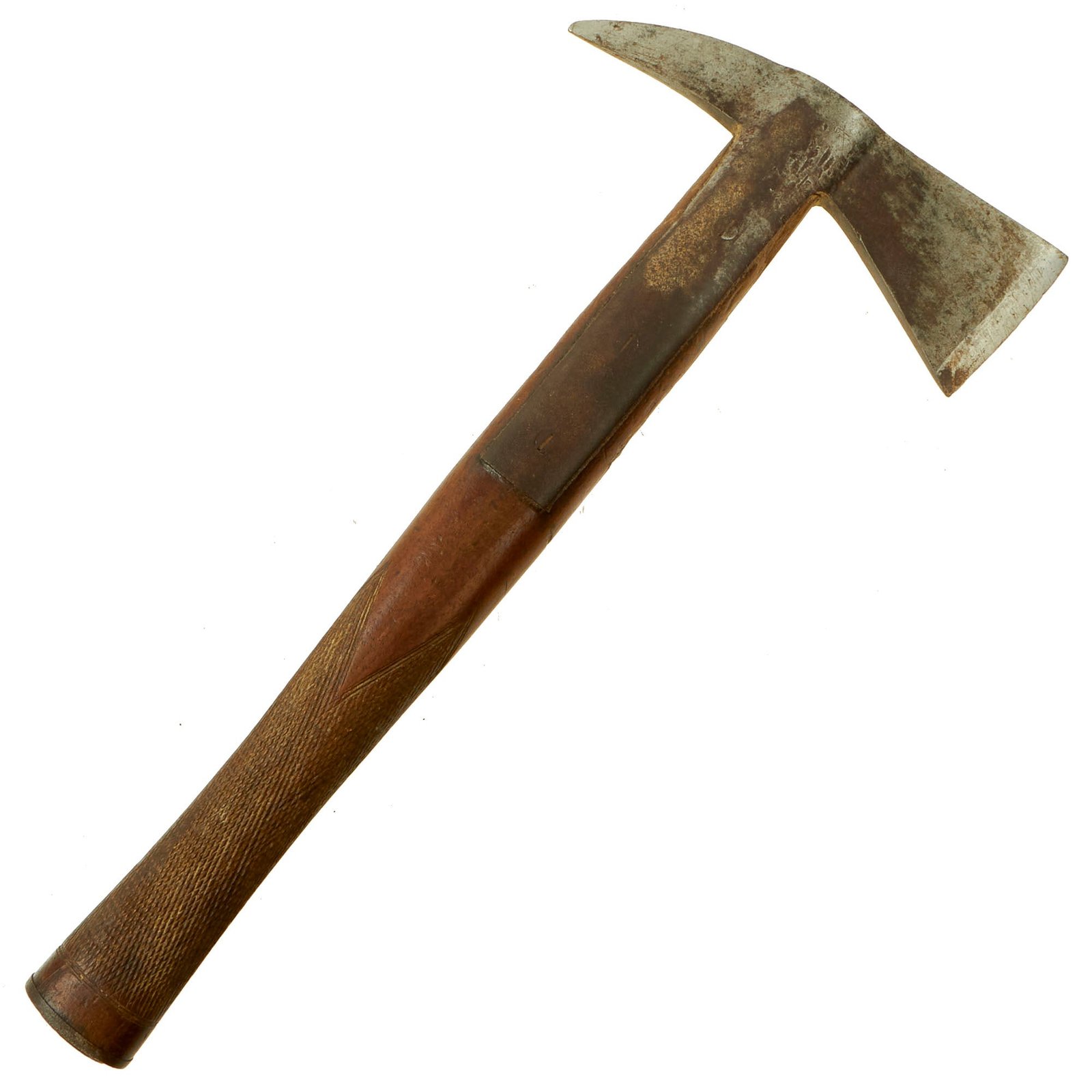 Buy Original Late 19th Century British "Tomahawk" Naval Boarding / Fireman's Axe by Shand Mason & Co. with Leather Carrier | Original Firearms Antique For Sale