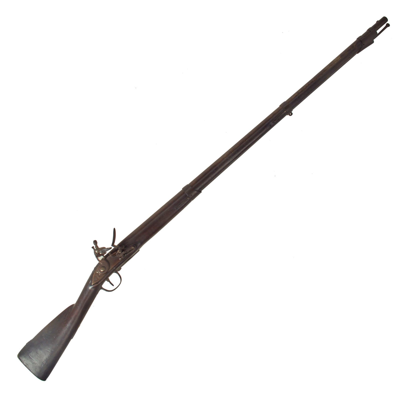 Buy Original War of 1812 U.S. Commonwealth of Pennsylvania Model 1797 Flintlock Musket by John Miles - circa 1798 | Original Firearms Antique For Sale