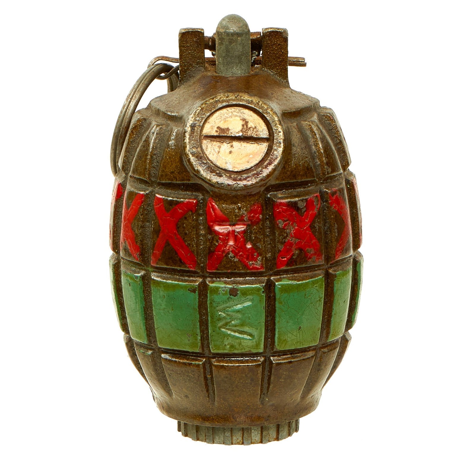 Buy Original British WWII Mills Bomb No. 36M MKI Grenade by Frost & Woods of Canada - dated 1943 | Original Firearms Antique For Sale