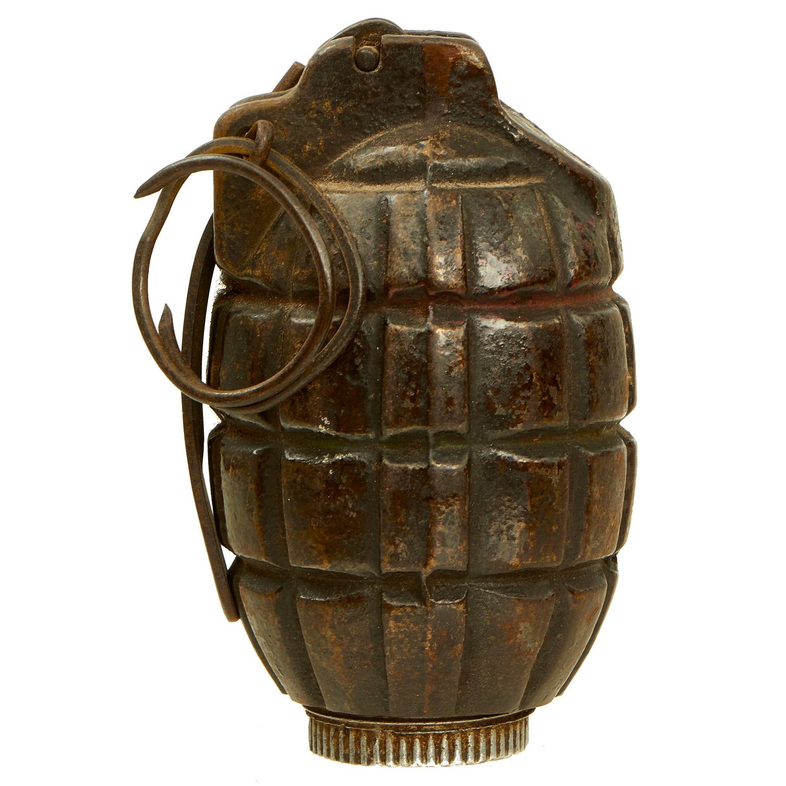 Buy Original British WWI Inert Mills Bomb No. 5 MKI Grenade by Moorwood - Dated 1916 | Original Firearms Antique For Sale