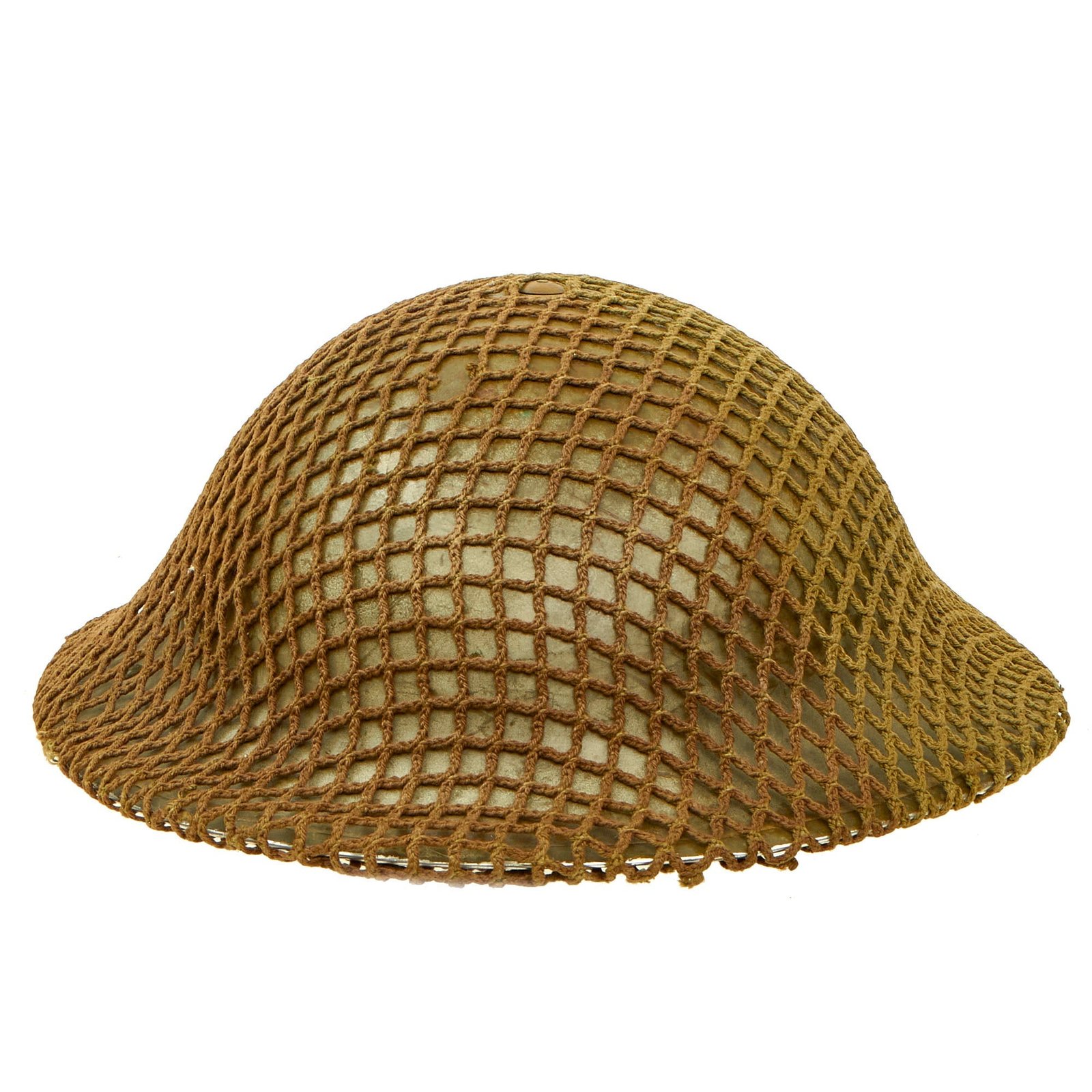 Buy Original Canadian WWII Brodie MkII Steel Helmet Complete with Helmet Net by General Steel Wares. of Toronto - Dated 1941 | Original Firearms Antique For Sale
