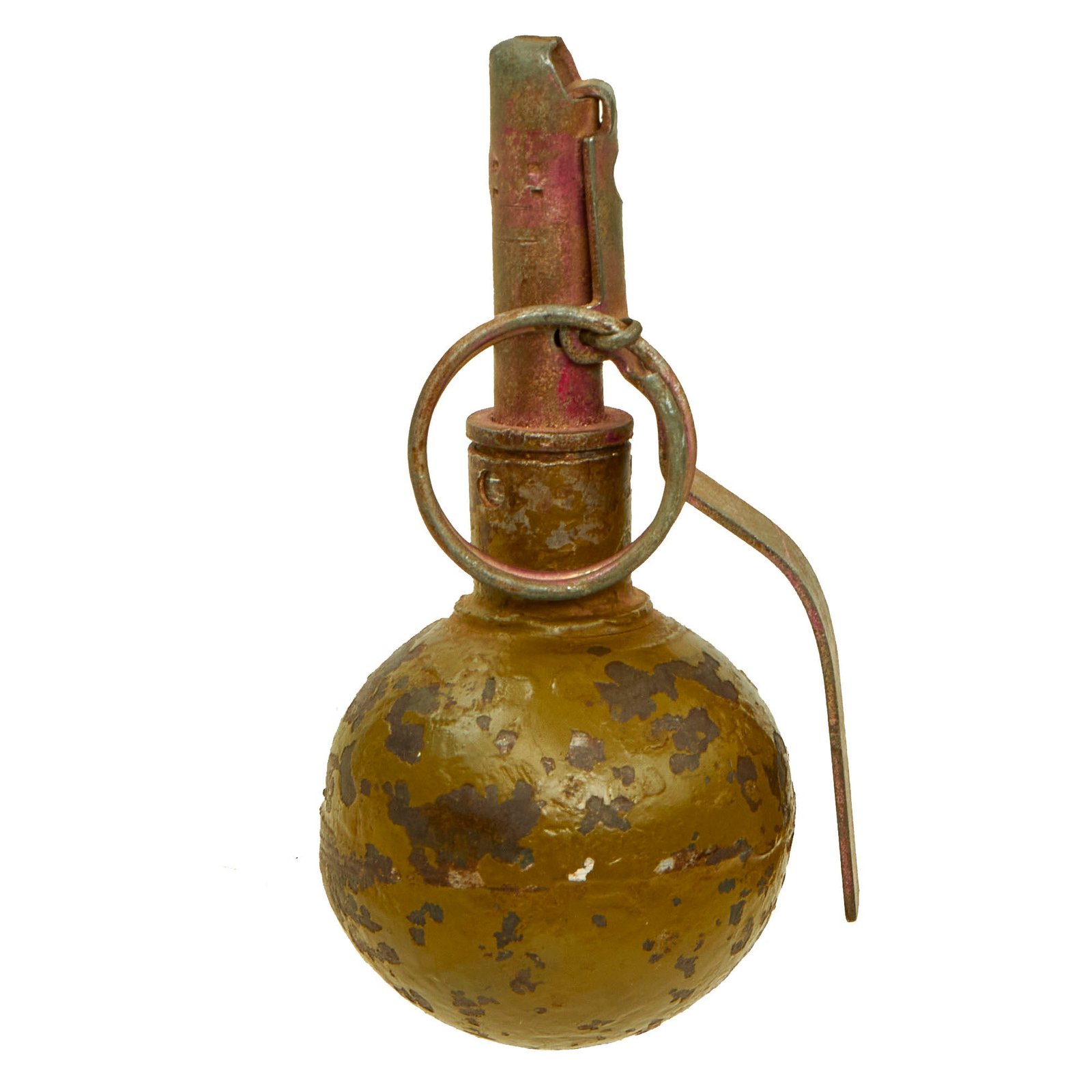 Buy Original Vietnam War Inert Vietnamese Mini HE Hand Fragmentation Grenade | Original Firearms Antique For Sale