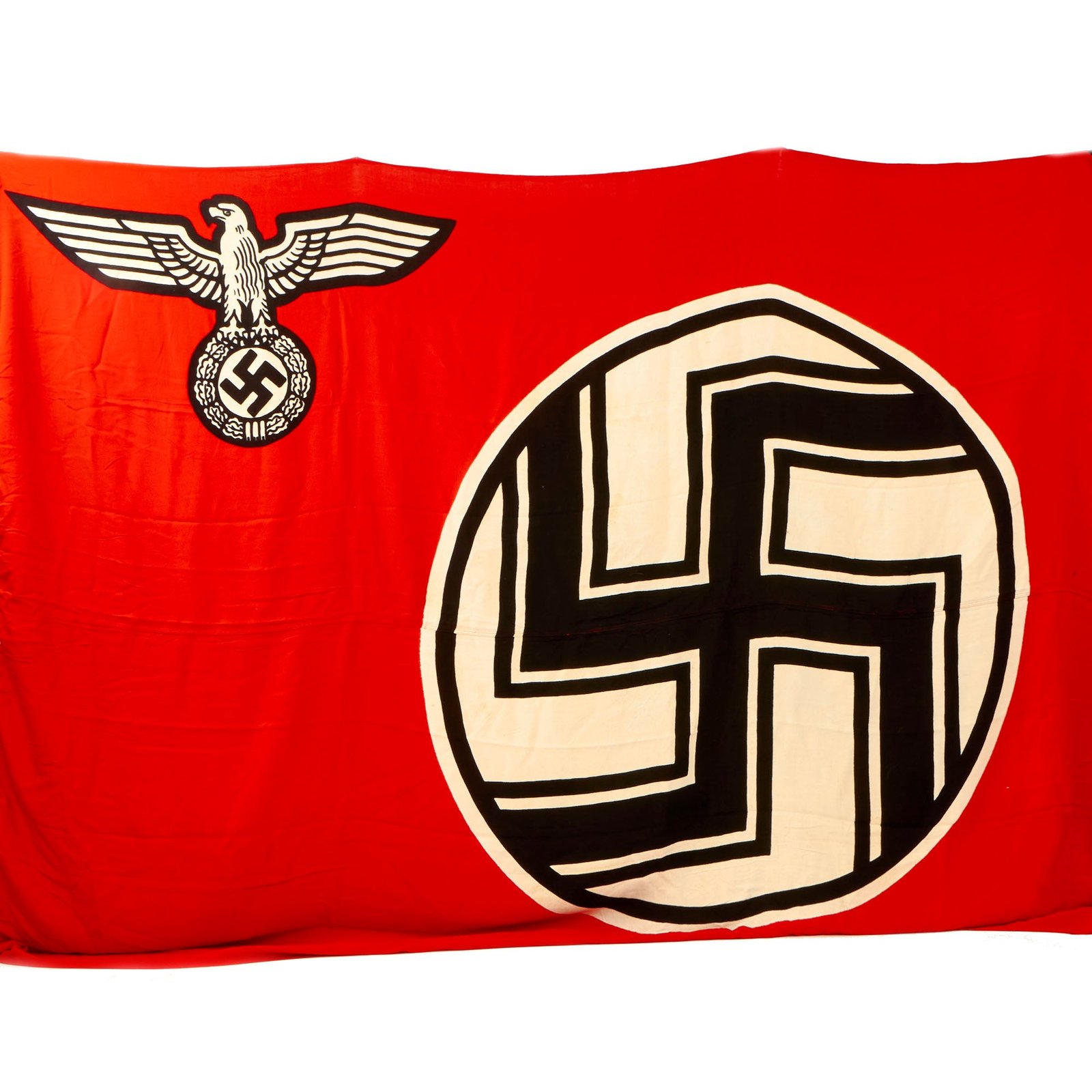 Buy Original German WWII NSDAP Kriegsmarine Marked Large State Service Flag 200cm x 335cm - Reichsdienstflagge | Original Firearms Antique For Sale