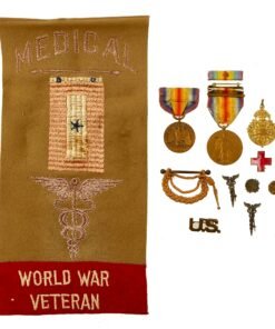 Buy Original U.S. WWI US Army Medic Veteran Grouping - 12 Items | Original Firearms Antique For Sale