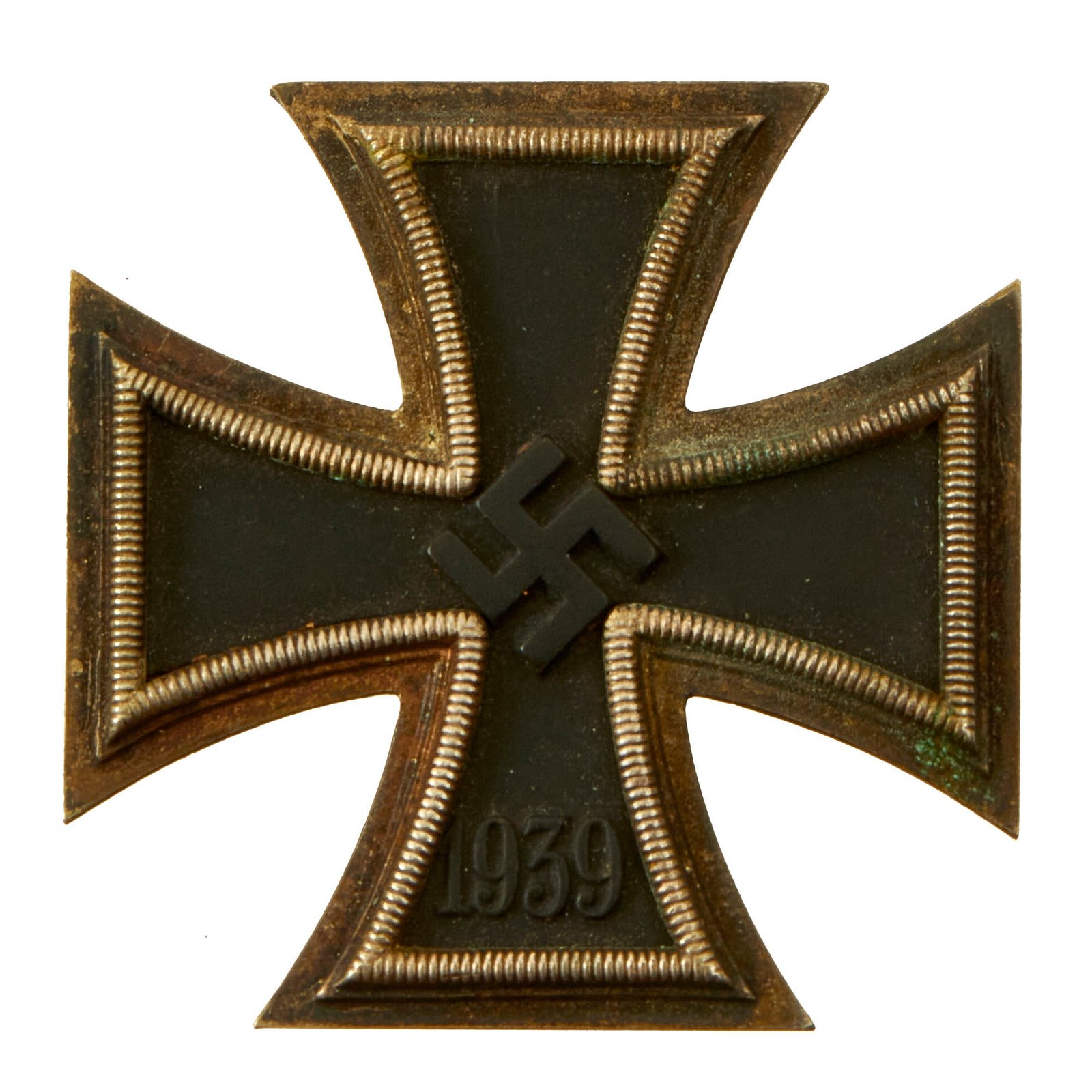 Buy Original German WWII Iron Cross First Class 1939 with Pinback by Wilhelm Deumer of Lüdensched - EKI | Original Firearms Antique For Sale