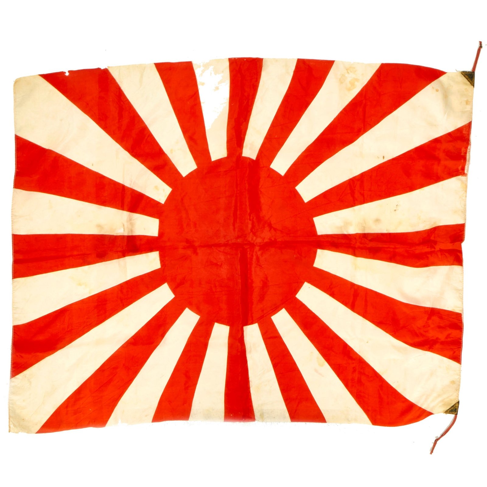 Buy Original Japan WWII Imperial Japanese Army Rising Sun Silk War Flag - 33 ½” x 26” | Original Firearms Antique For Sale