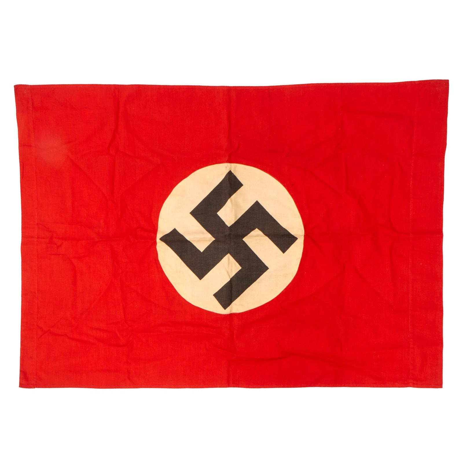 Buy Original German WWII NSDAP Double Sided National Political Flag - 27" x 39" | Original Firearms Antique For Sale