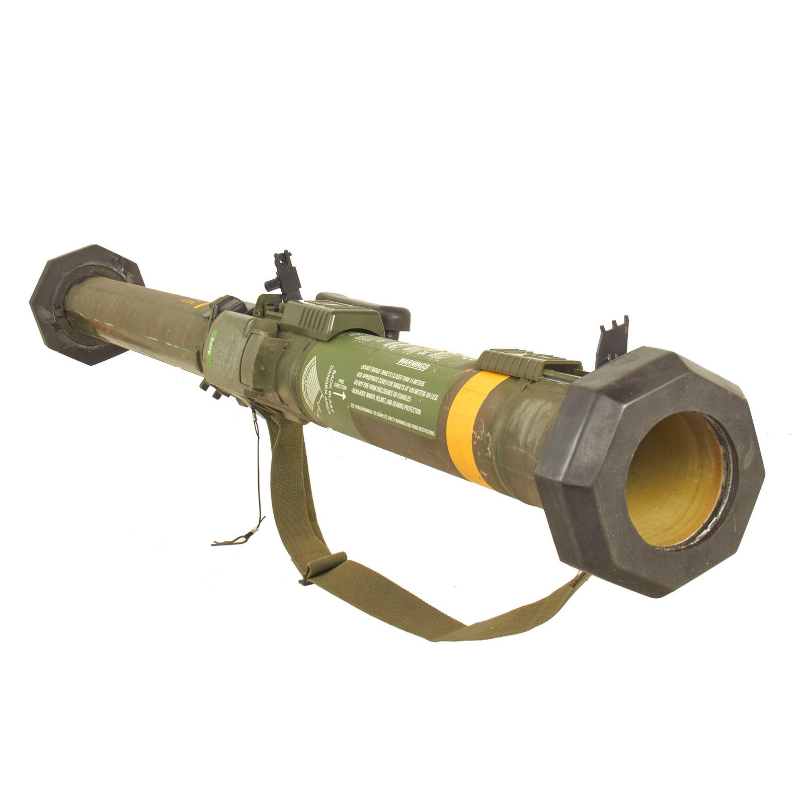 Buy Original U.S. Inert M141 Bunker Defeat Munition Shoulder-Launched Multipurpose Assault Weapon (SMAW-D) Rocket Launcher - “Bunker Buster” | Original Firearms Antique For Sale
