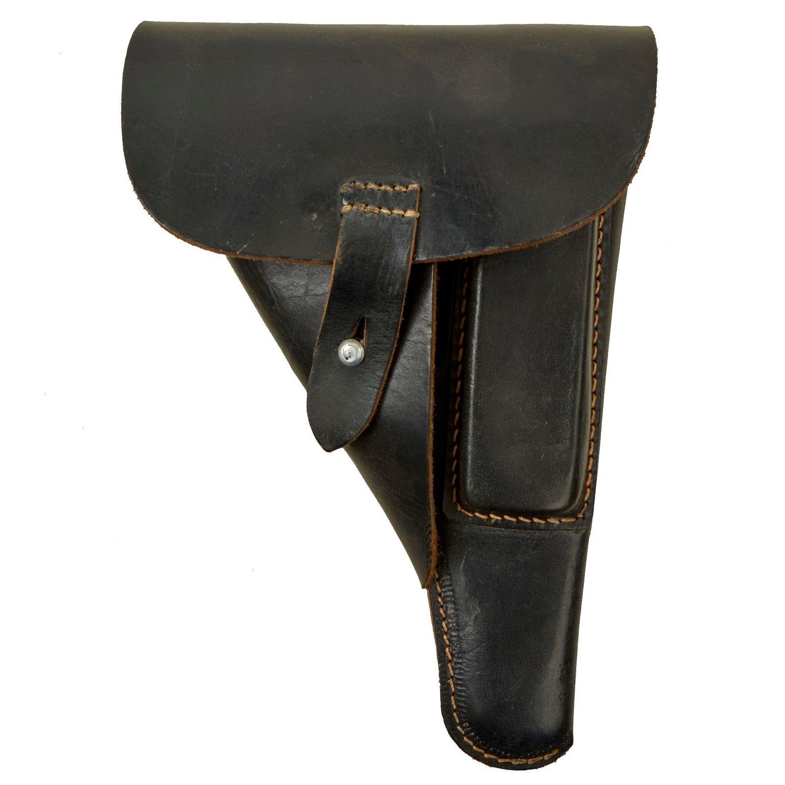 Buy Original German WWII Walther P38 Black Leather Softshell Holster by Richard Ehrhardt - Dated 1944 | Original Firearms Antique For Sale