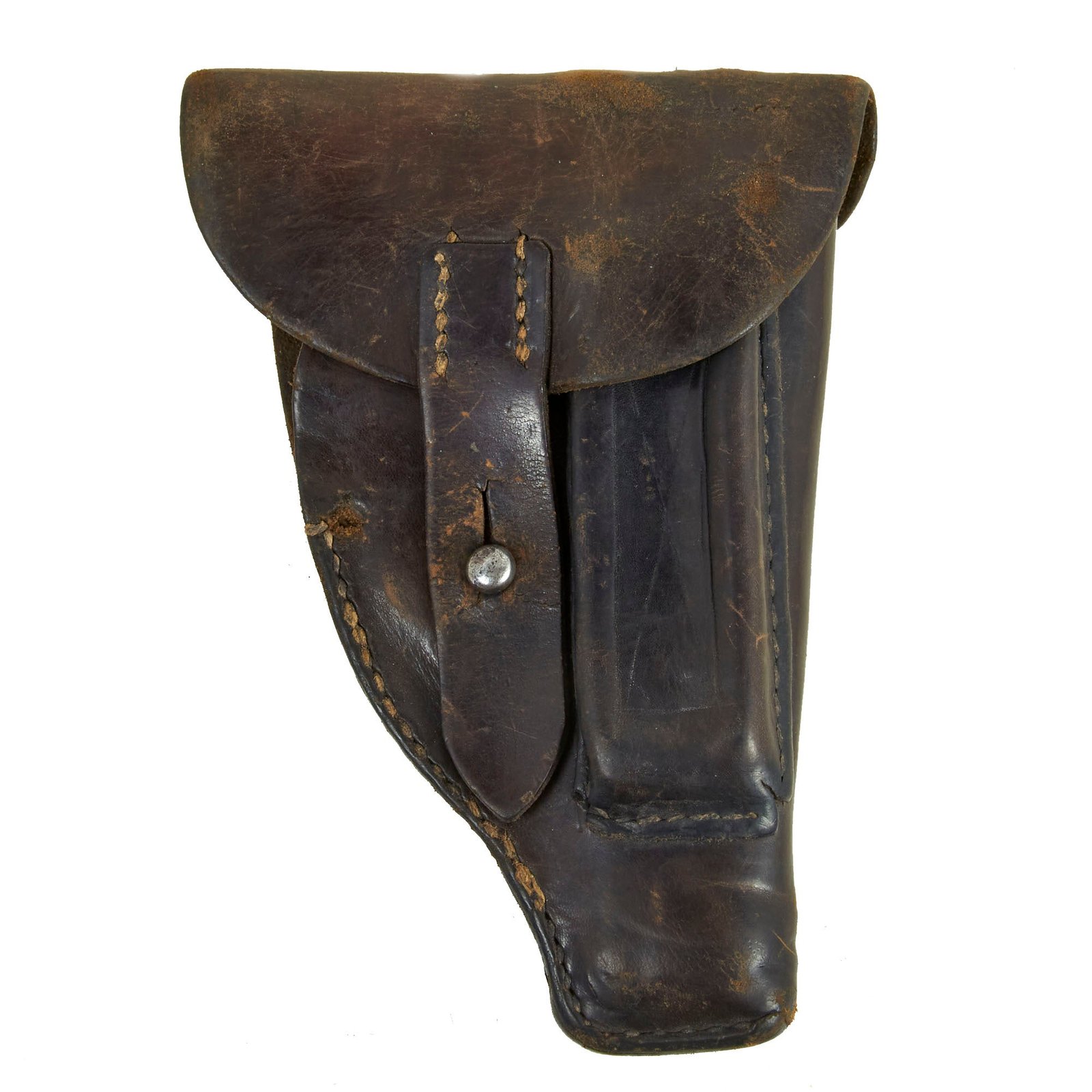 Buy Original German WWII Sauer Behorden Pistol Black Leather Holster | Original Firearms Antique For Sale