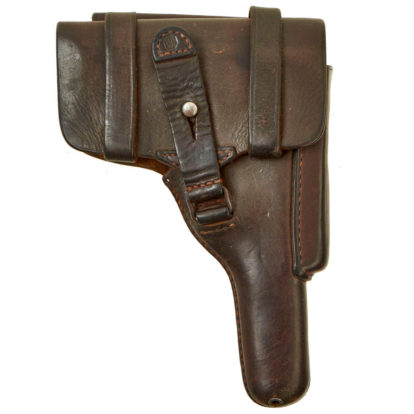 Buy Original German WWII Luftwaffe Leather Drop Holster for the Browning FN Model 1910/1922 7.65mm Pistol | Original Firearms Antique For Sale