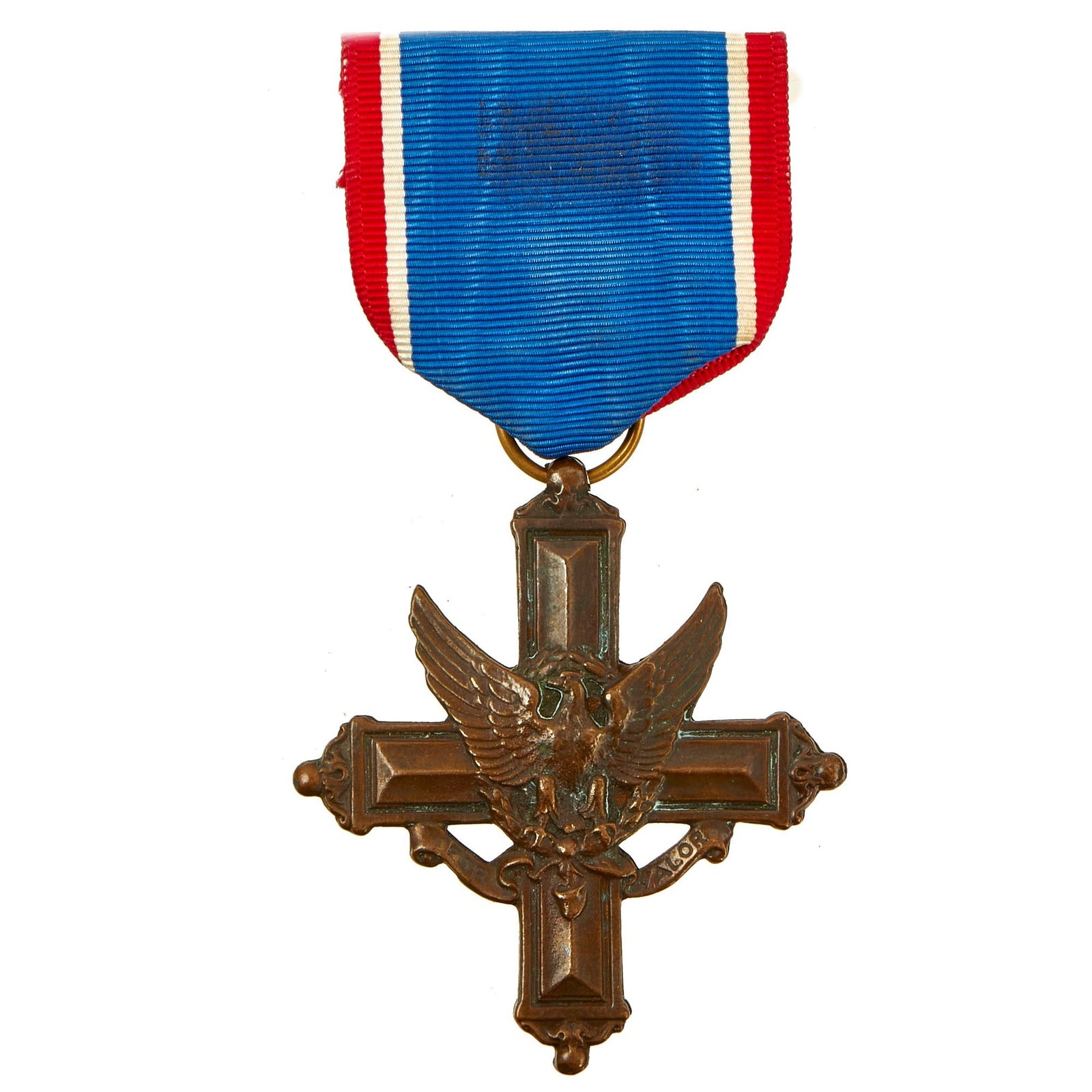 Buy Original U.S. Post WWII Era Unmarked Distinguished Service Cross Medal With Crimp Brooch | Original Firearms Antique For Sale