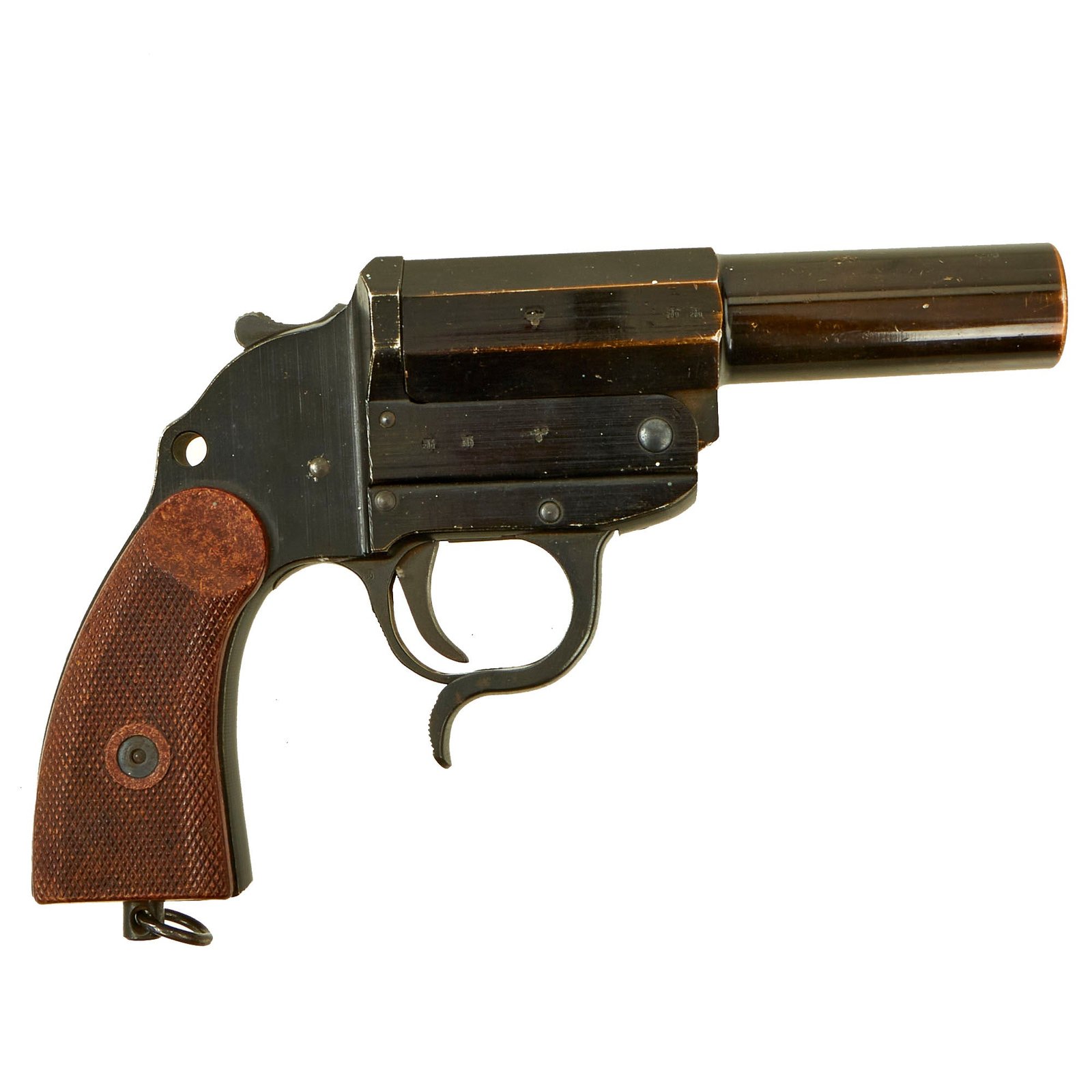 Buy Original German WWII Leuchtpistole 34 Heer Signal Flare Pistol by ERMA-Erfurt - Dated 1943 | Original Firearms Antique For Sale