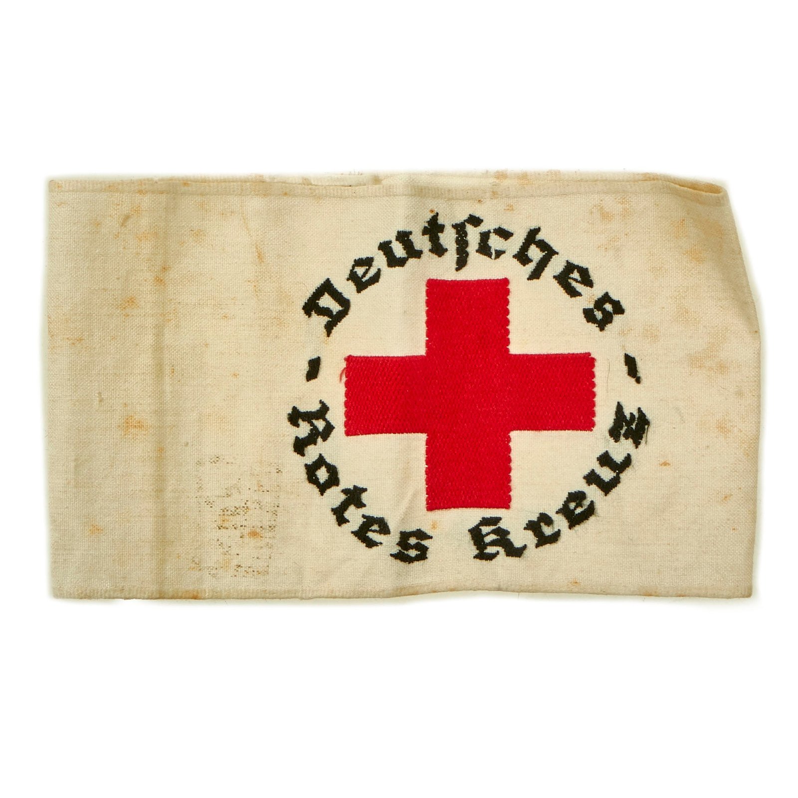 Buy Original German WWII DRK Red Cross Armband - Deutsches Rotes Kreuz | Original Firearms Antique For Sale