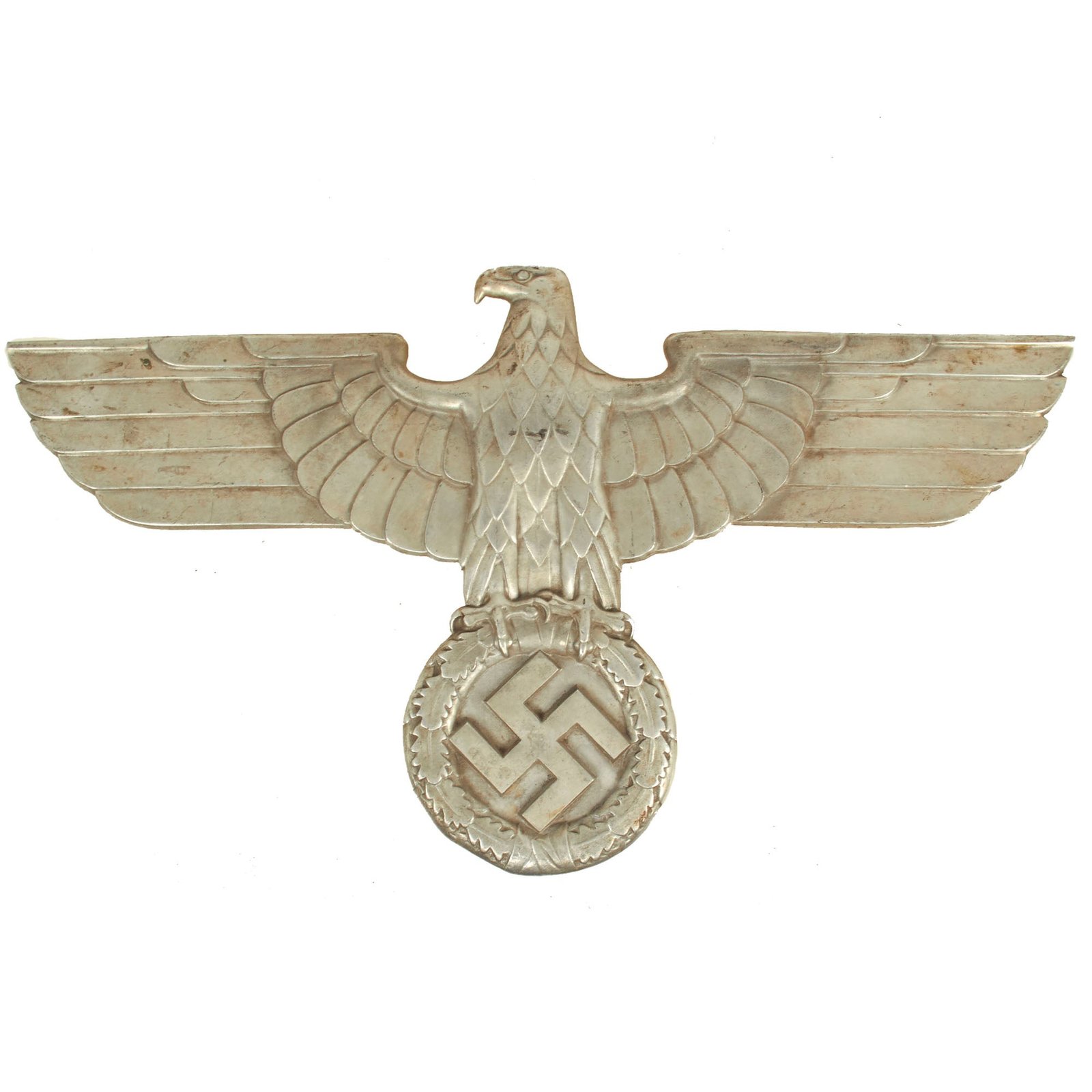 Buy Original German WWII 24 Inch Aluminum Railroad Train Eagle by PS - Deutsche Reichsbahn Adler | Original Firearms Antique For Sale