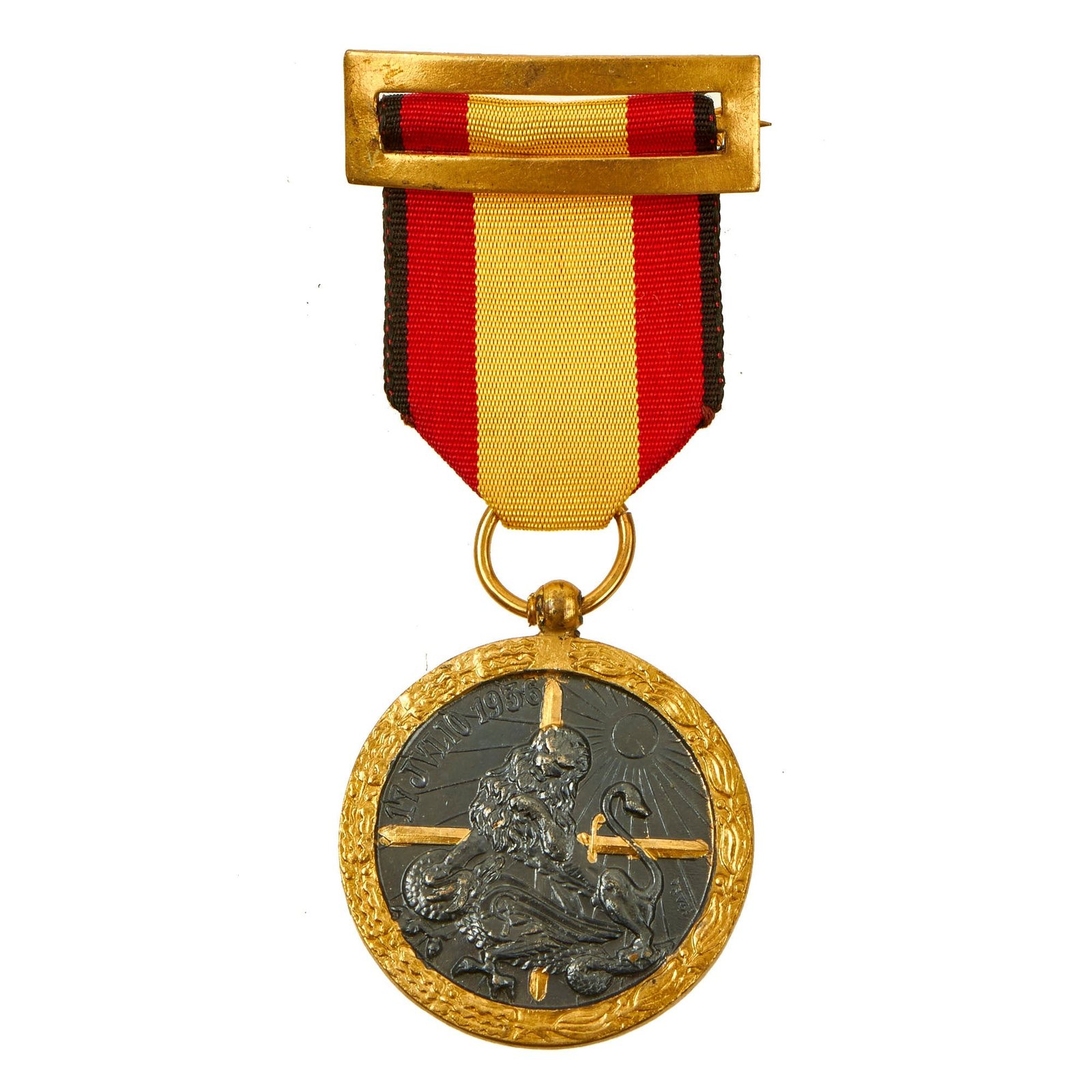 Buy Original Spanish Civil War 1936-1939 Pre-WWII German Legion Condor Volunteer Medal | Original Firearms Antique For Sale