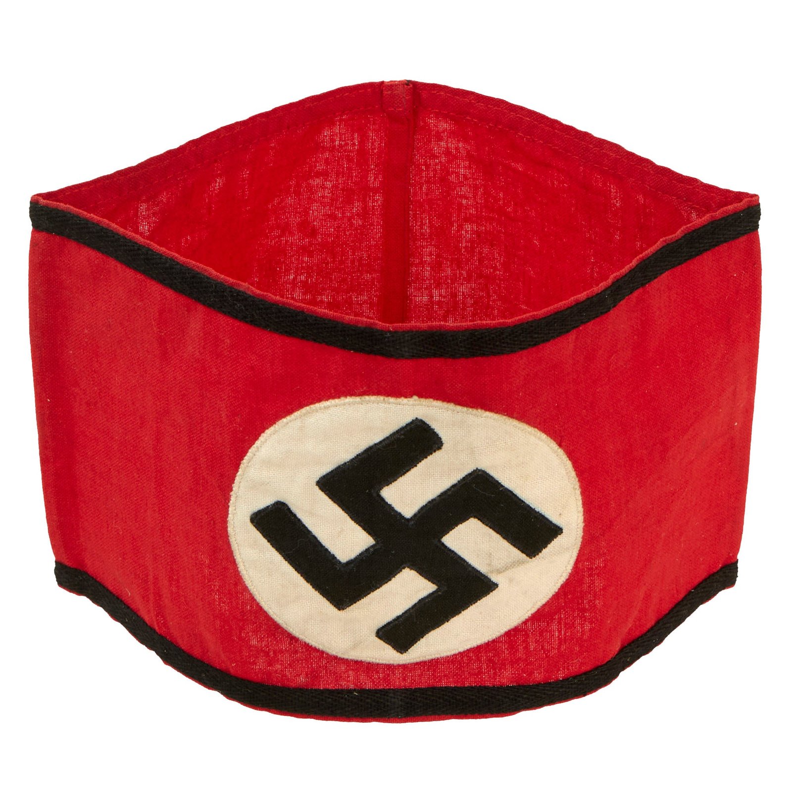 Buy Original German WWII SS Member's Multi-Piece Cotton Armband - Schutzstaffel | Original Firearms Antique For Sale