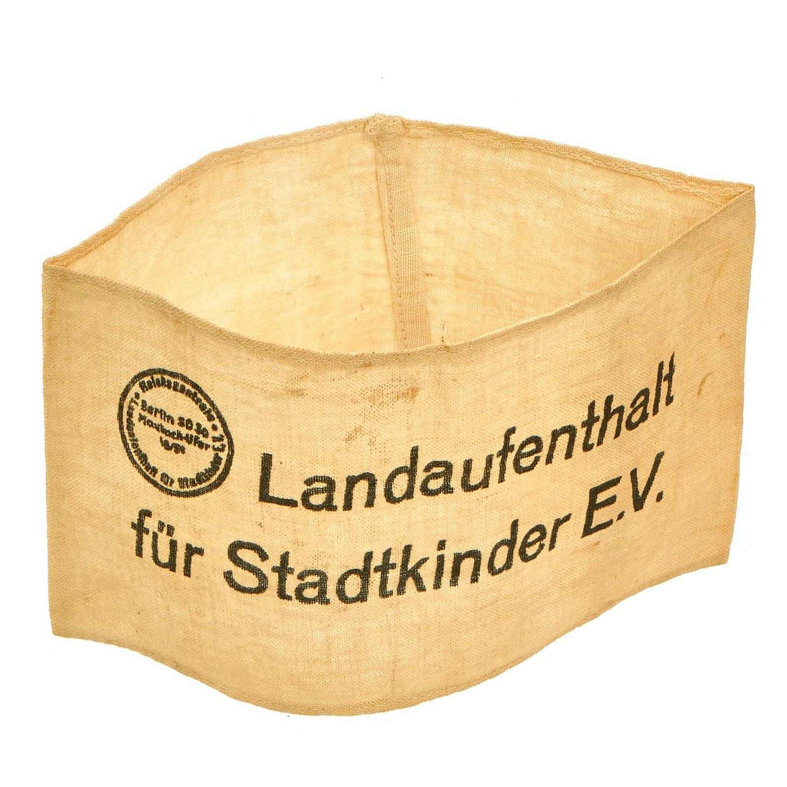 Buy Original Rare German WWII Reich Central Office Country Residence for City Children Armband - Reichszentrale Landaufenthalt für Stadtkinder E.V. | Original Firearms Antique For Sale