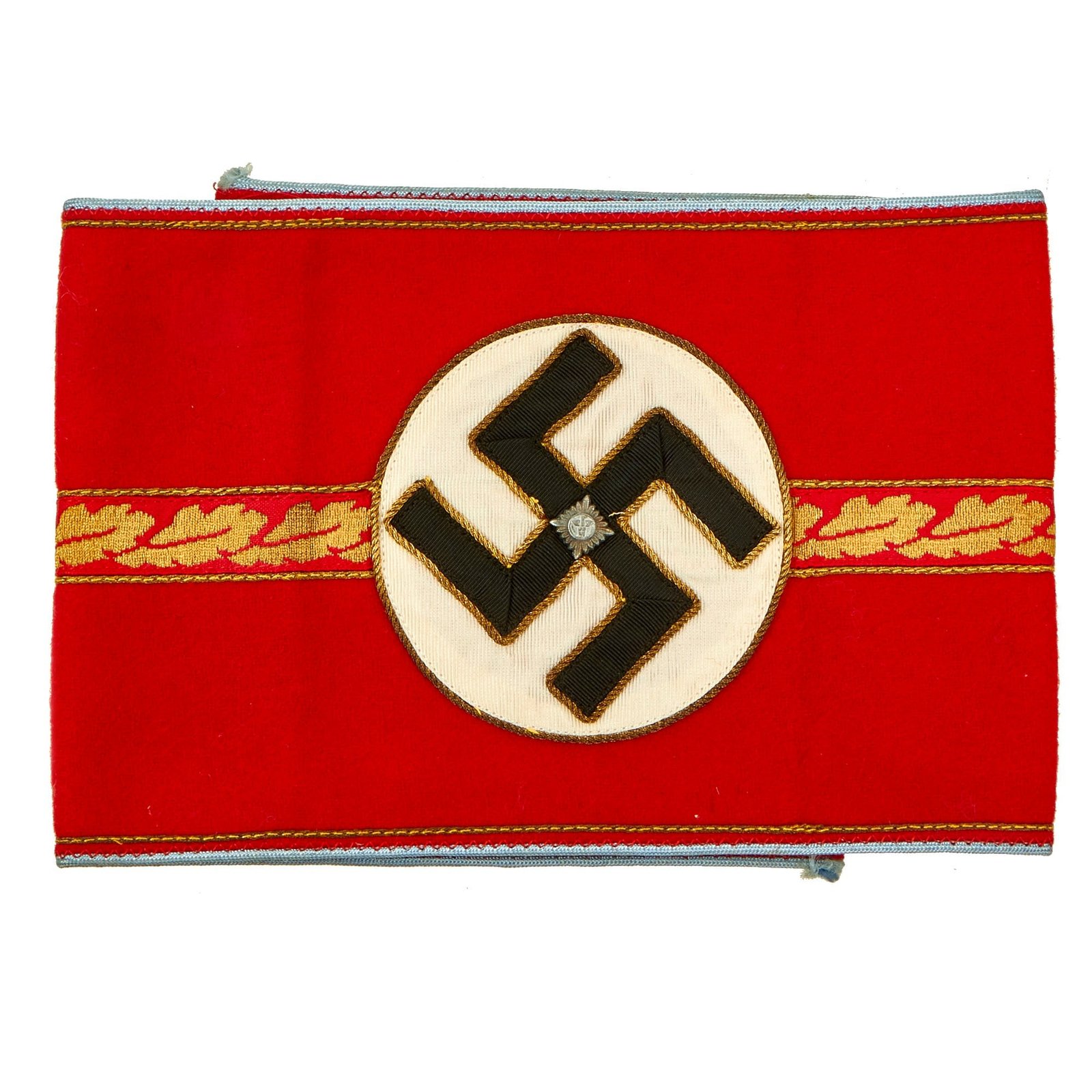 Buy Original German WWII NSDAP Local Group Cell Leader Armband - Ortsgruppen Zellenleiter | Original Firearms Antique For Sale