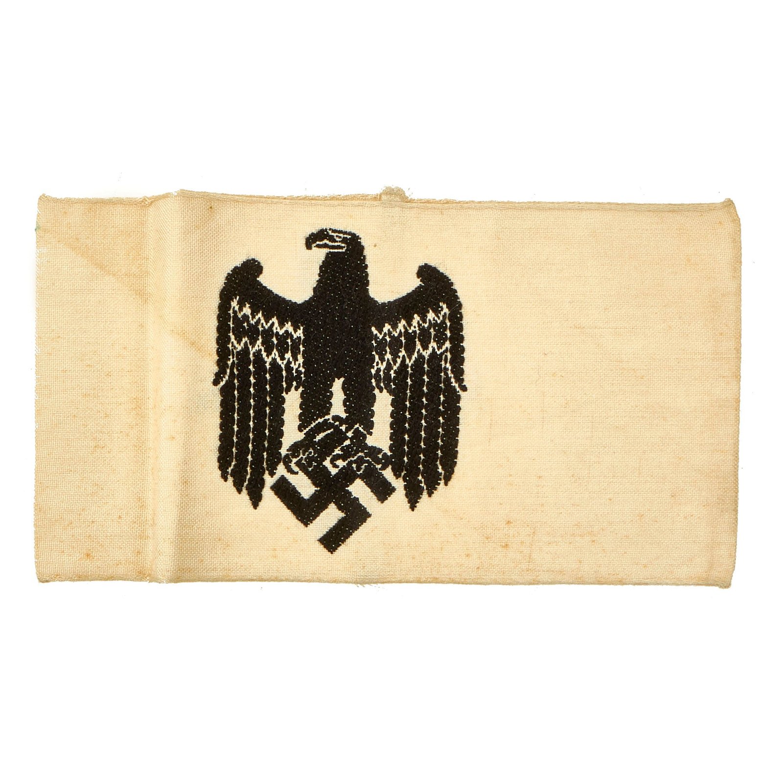 Buy Original German WWII Army Recruiting Service Armband - Wehrersatzdienststellen | Original Firearms Antique For Sale