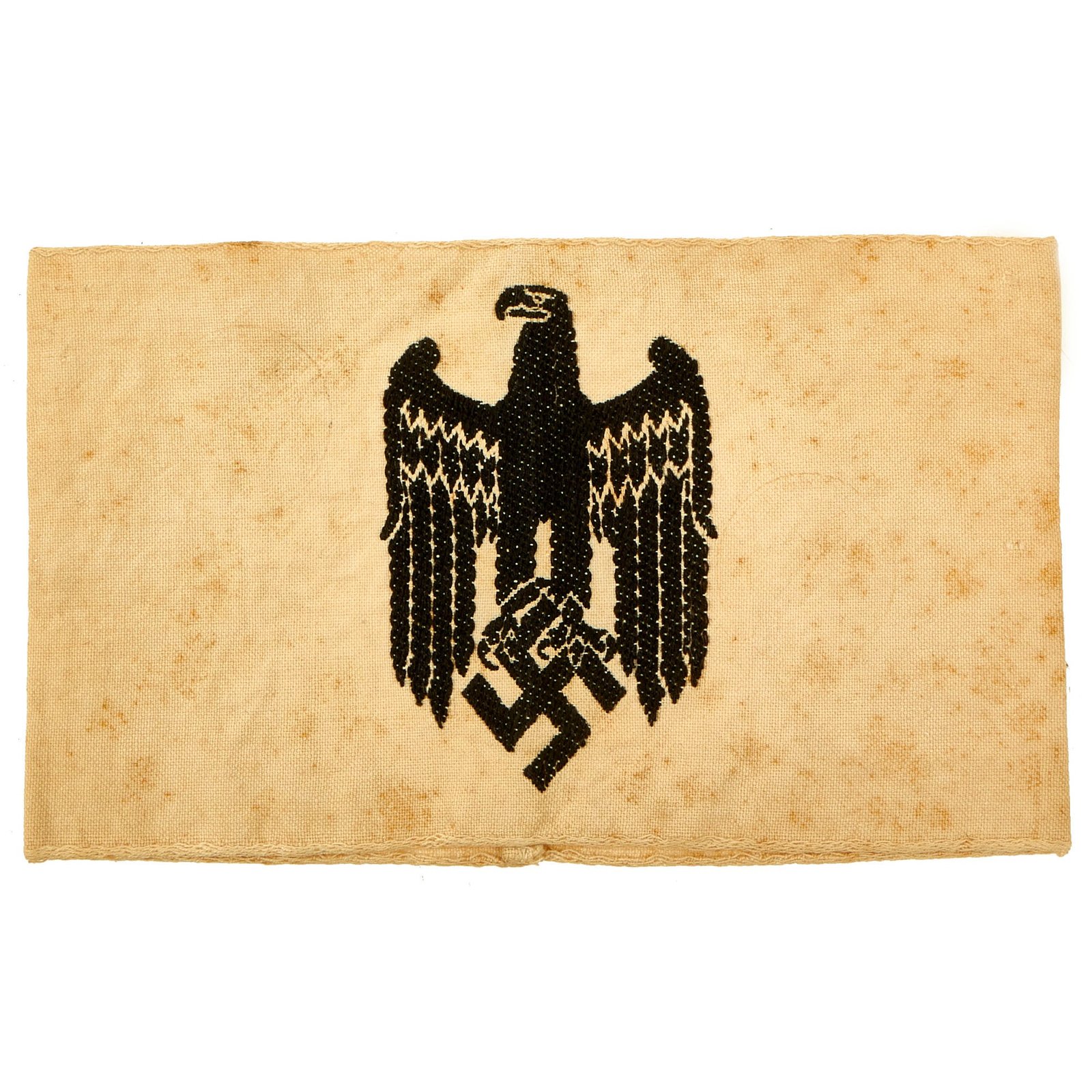 Buy Original German WWII Army Recruiting Service Armband - Wehrersatzdienststellen | Original Firearms Antique For Sale