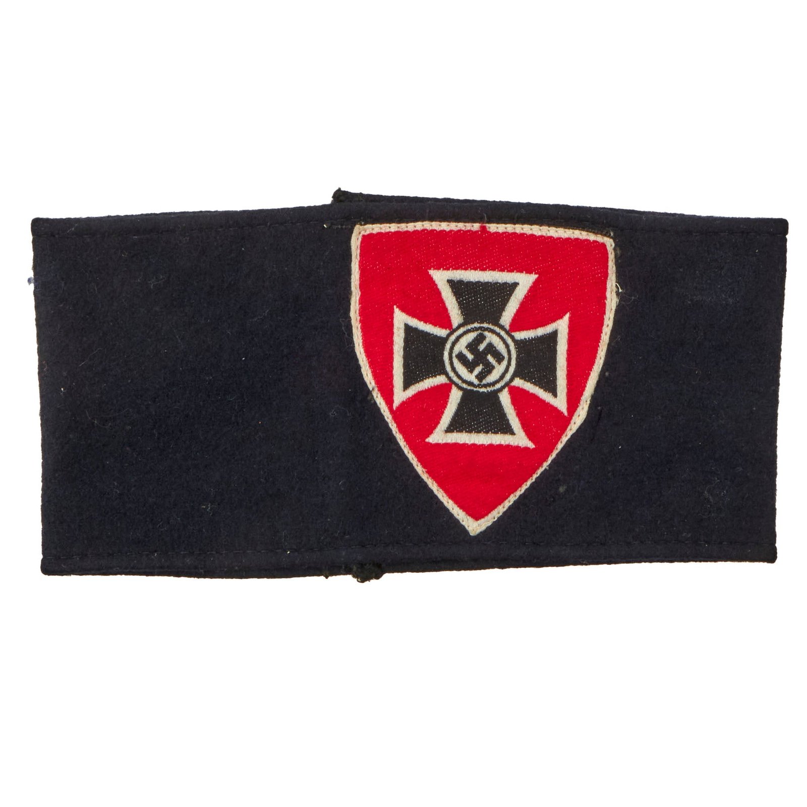 Buy Original German WWII National Socialist State Veteran's Association Felt Armband - NSRKB | Original Firearms Antique For Sale