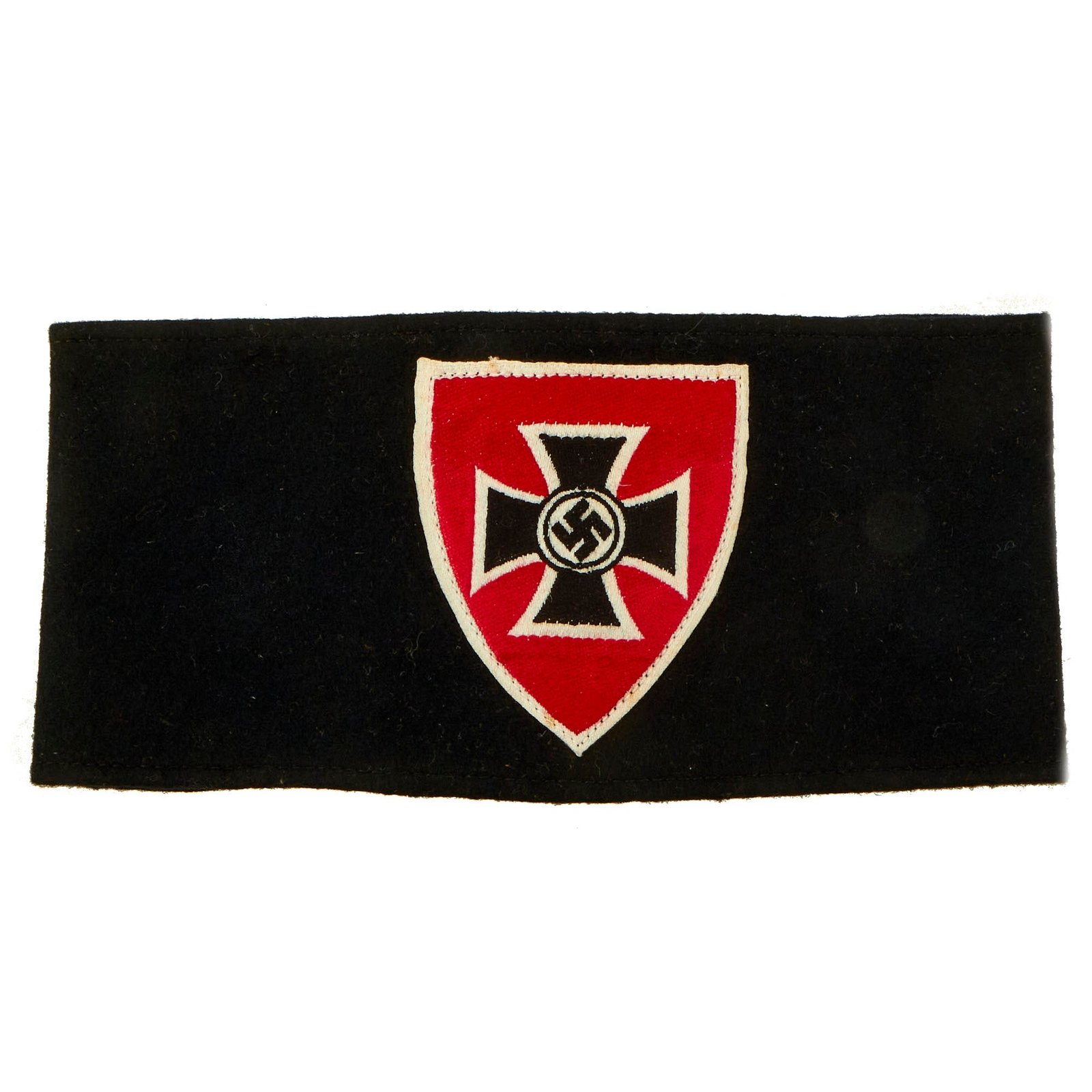 Buy Original German WWII National Socialist State Veteran's Association Felt Armband - NSRKB | Original Firearms Antique For Sale