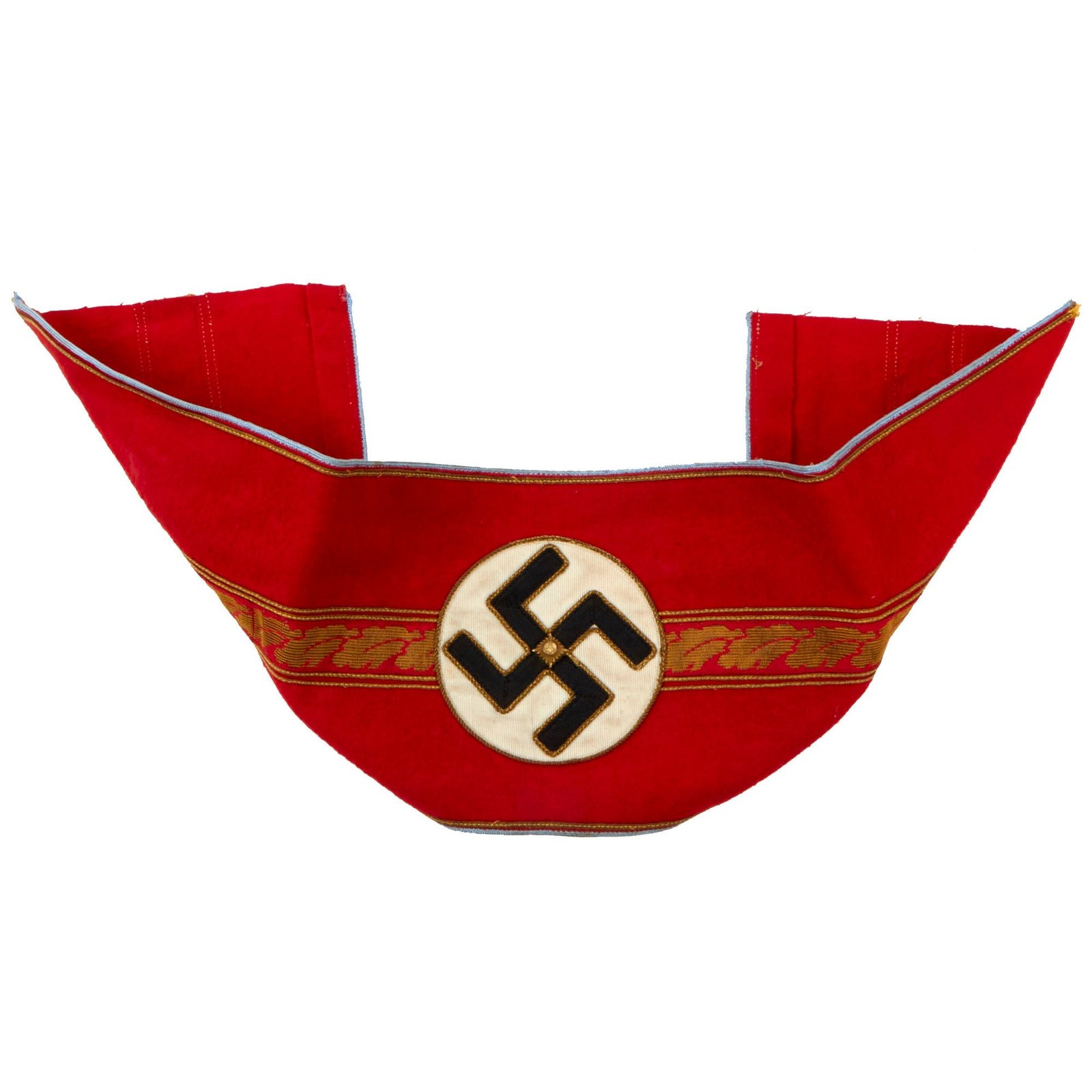 Buy Original German WWII NSDAP Ortsgruppenleiter Armband with RZM Tag - Local Group Leader | Original Firearms Antique For Sale